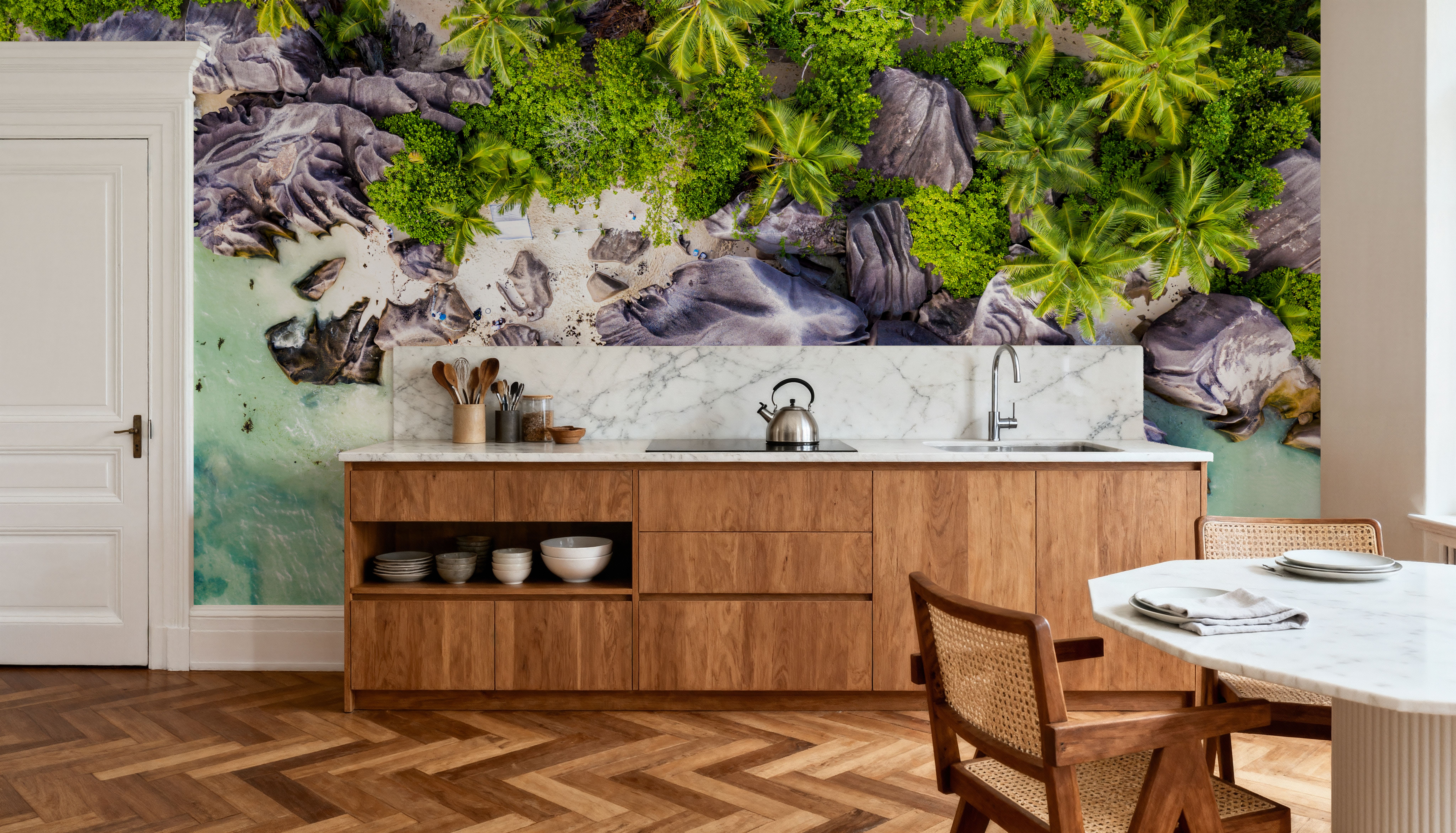 Flying Over The Tropics