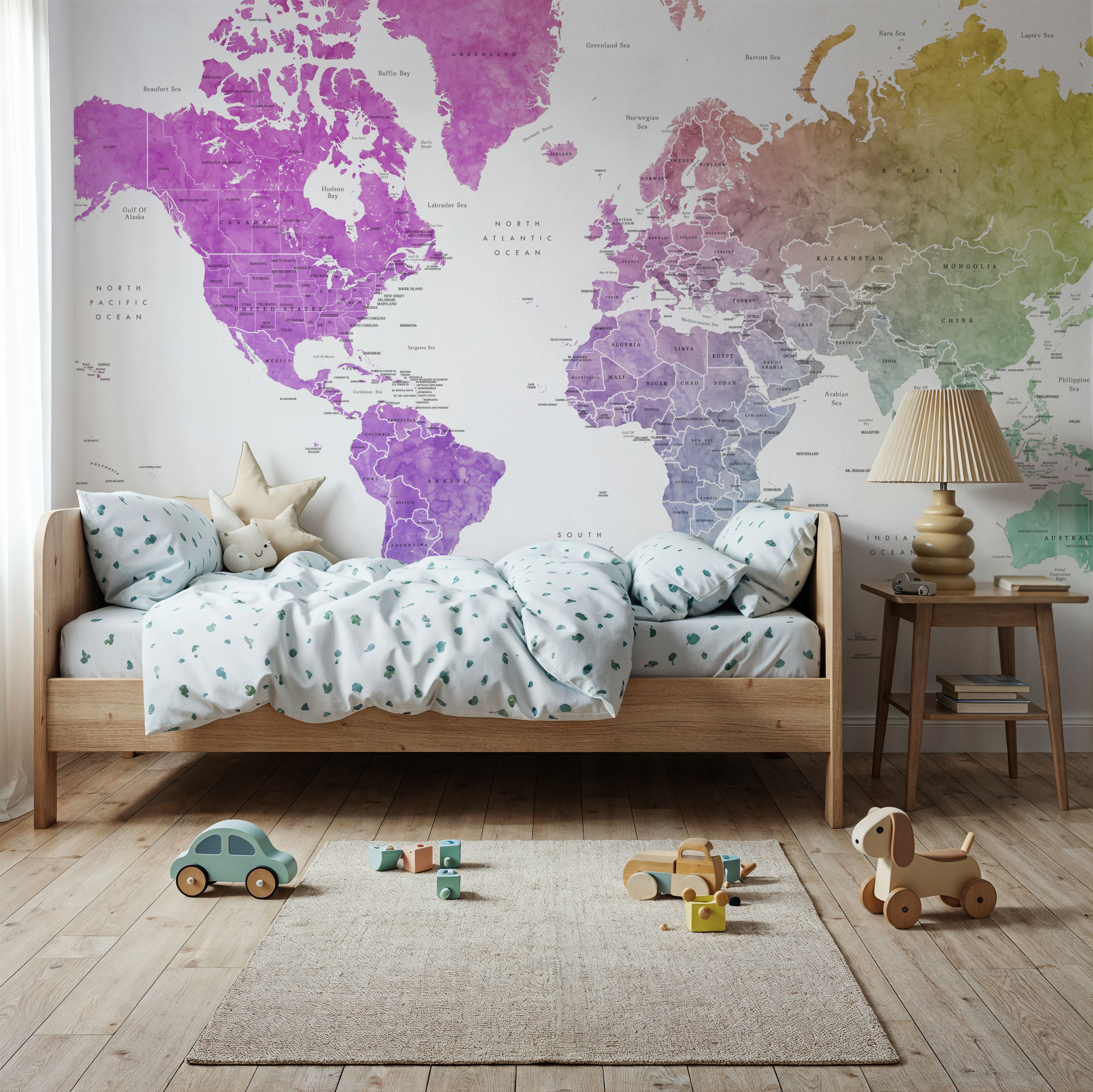 World Map - Leo