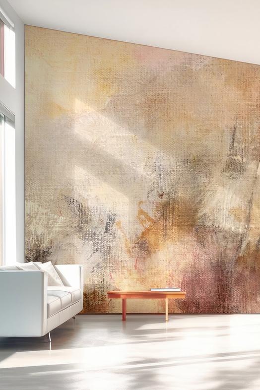 Soft Abstract Beige
