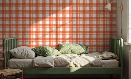 Summer Plaid Orange