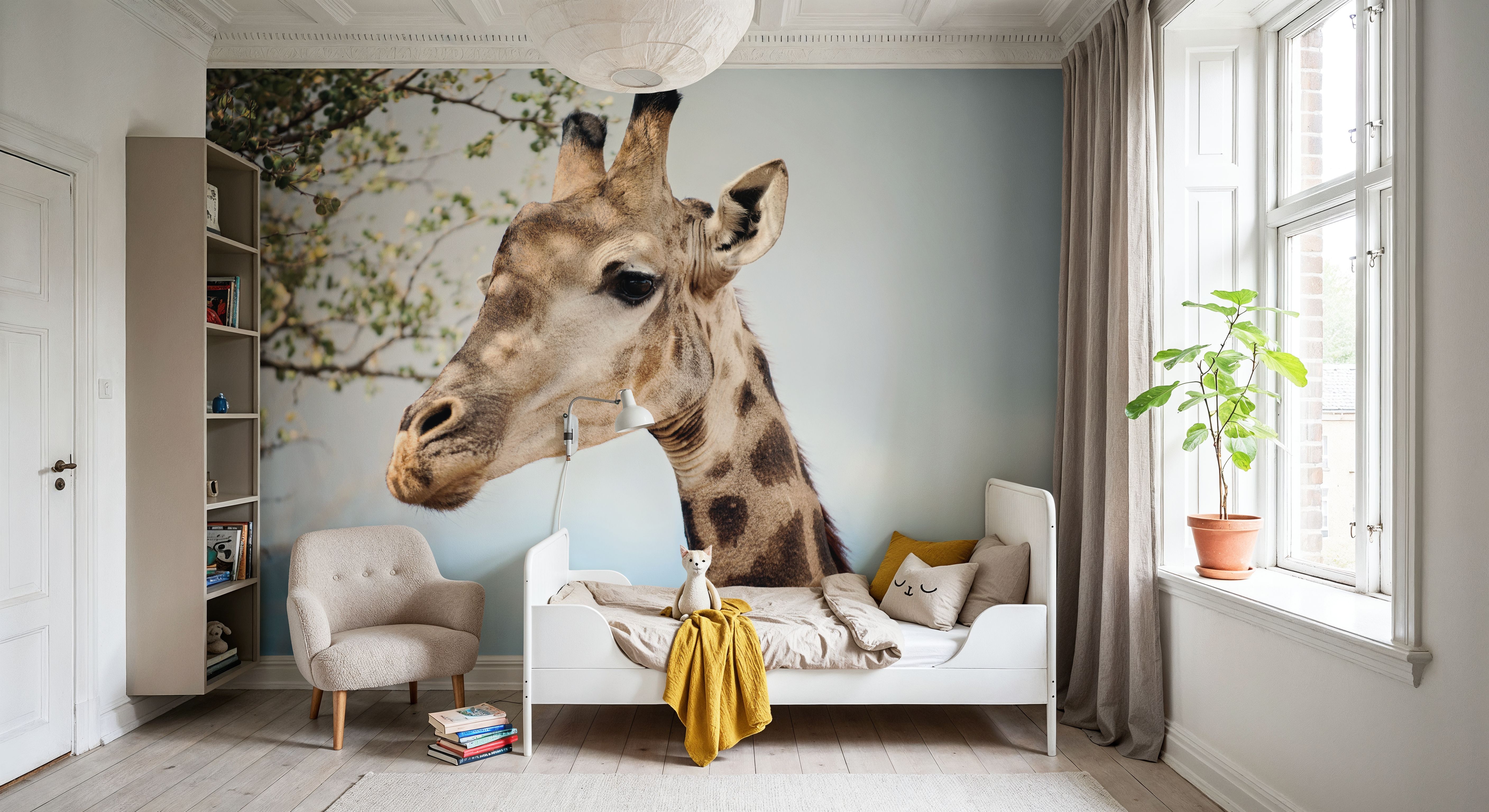 Giraffe Portrait II, Wallpaper