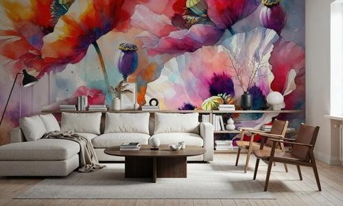 Intense Floral Radiance