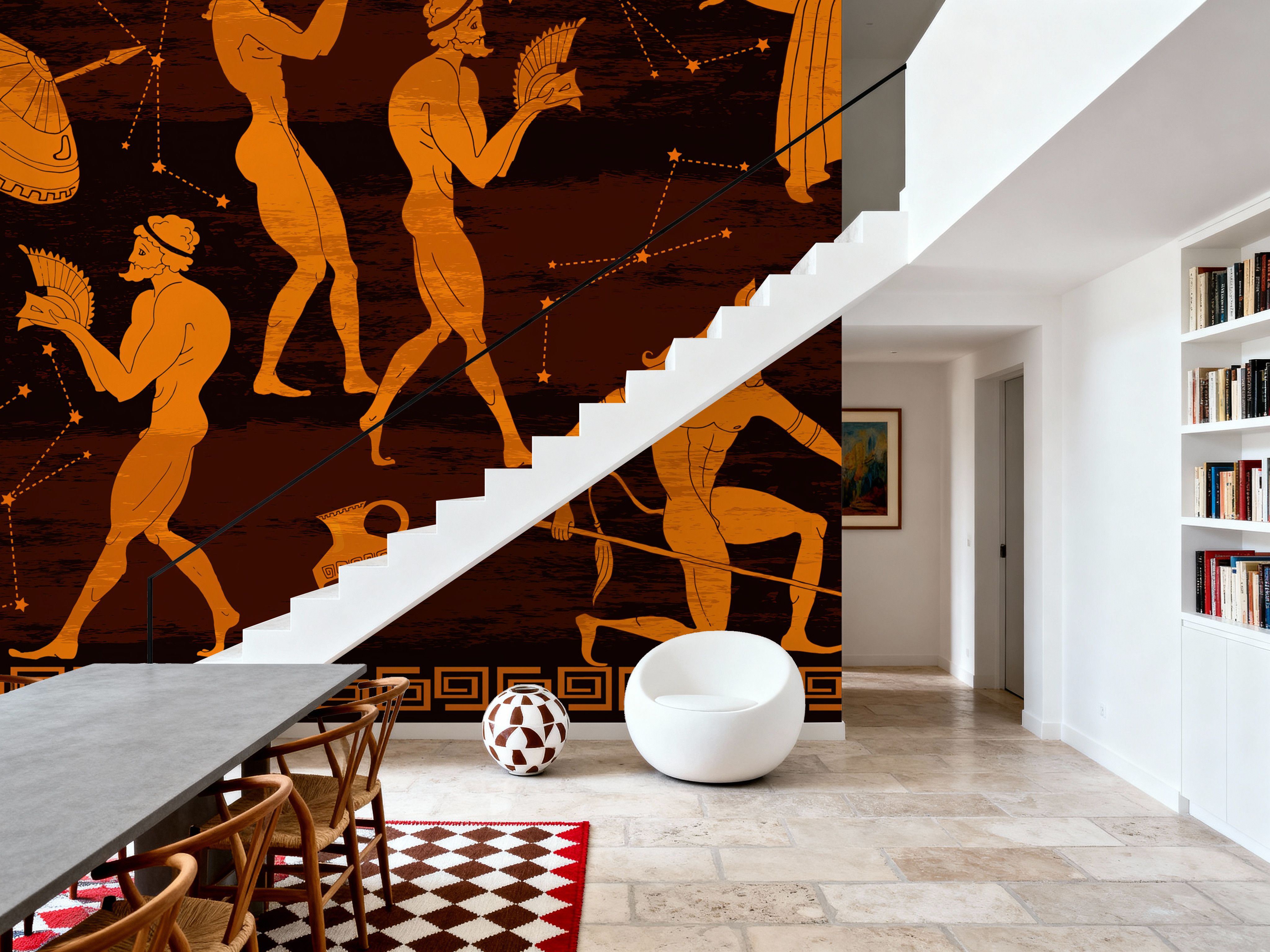 Ancient Greek Mythology Scene