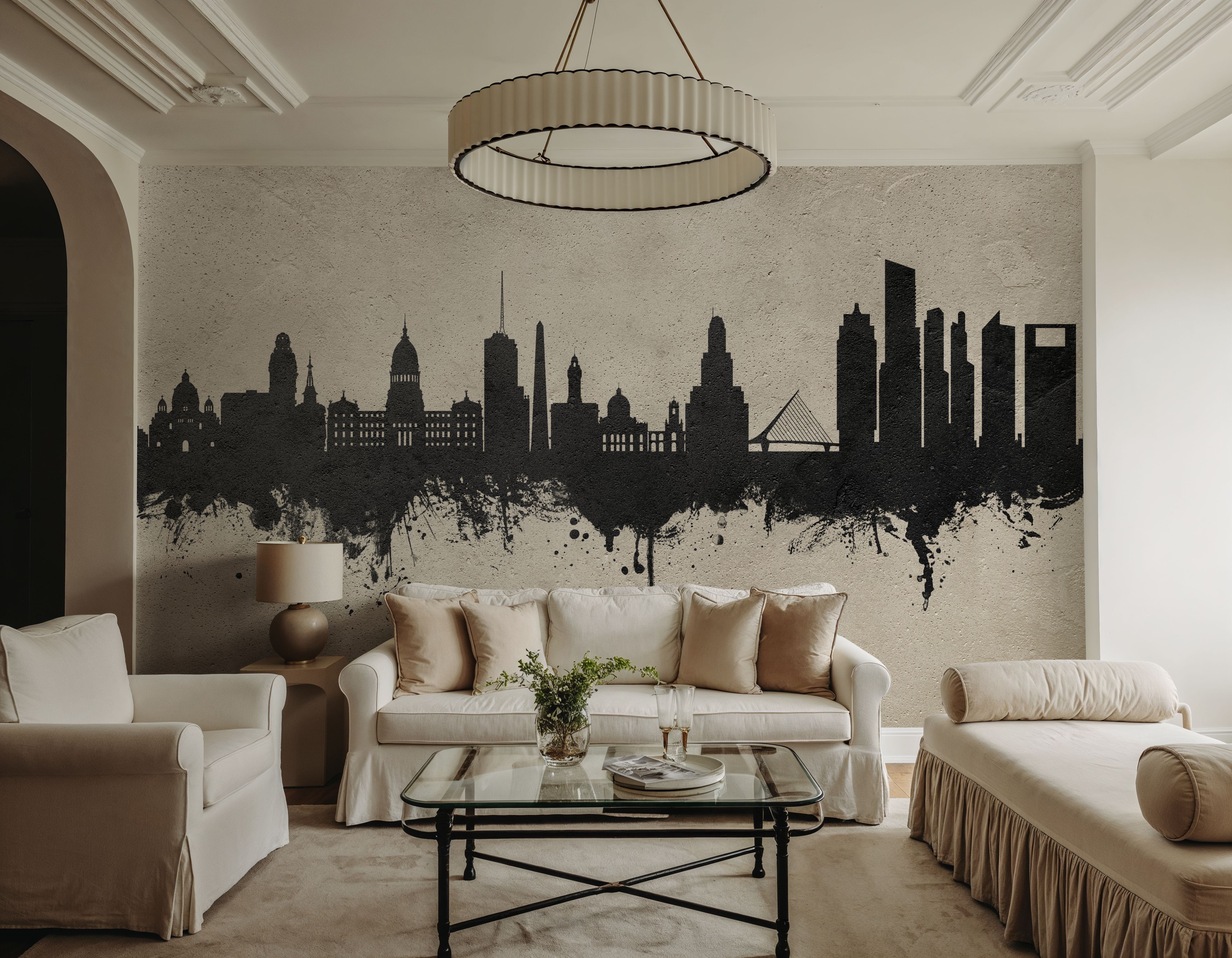 Buenos Aires Argentina Skyline Concrete