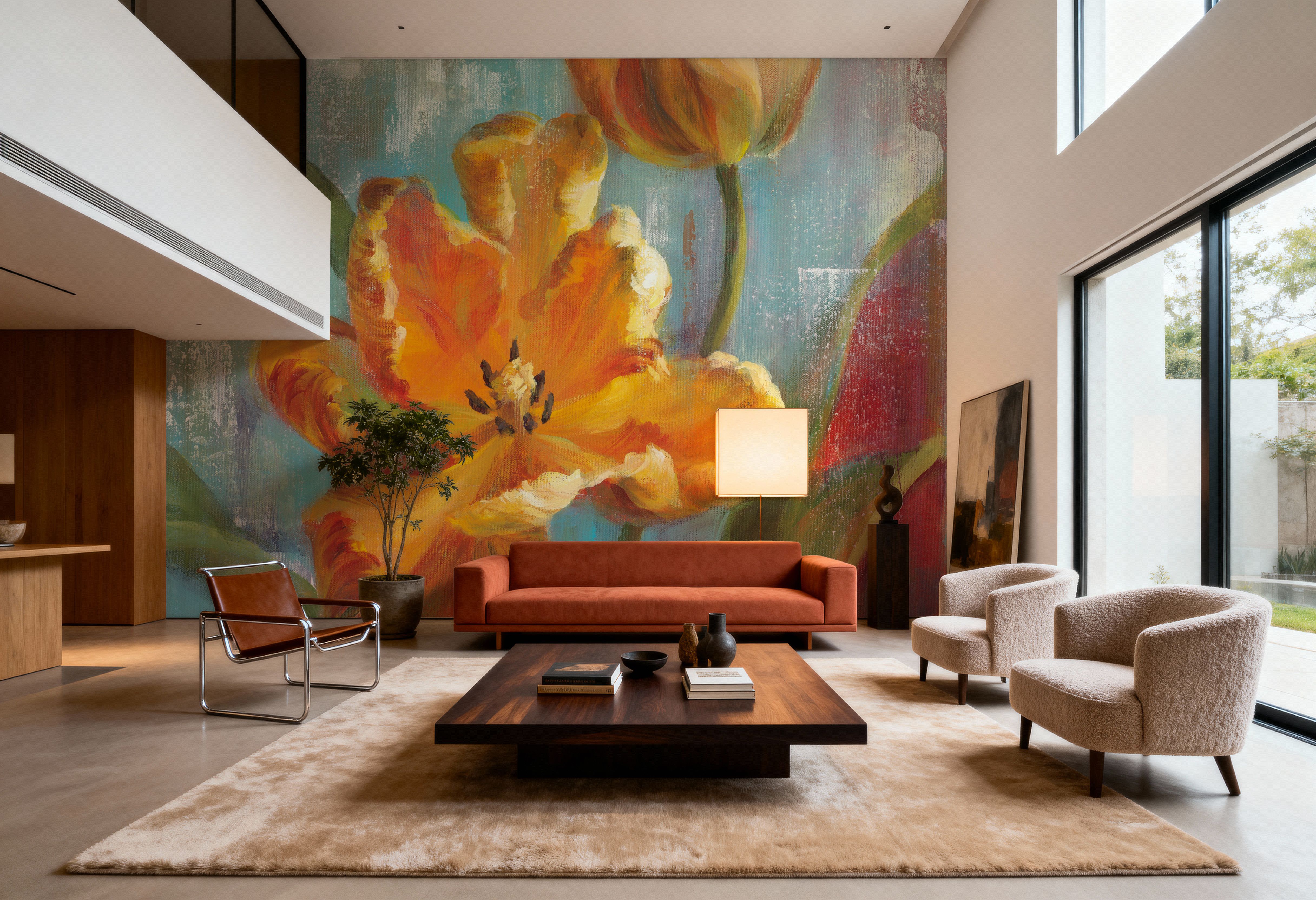 Parrot Tulips I, Papier peint