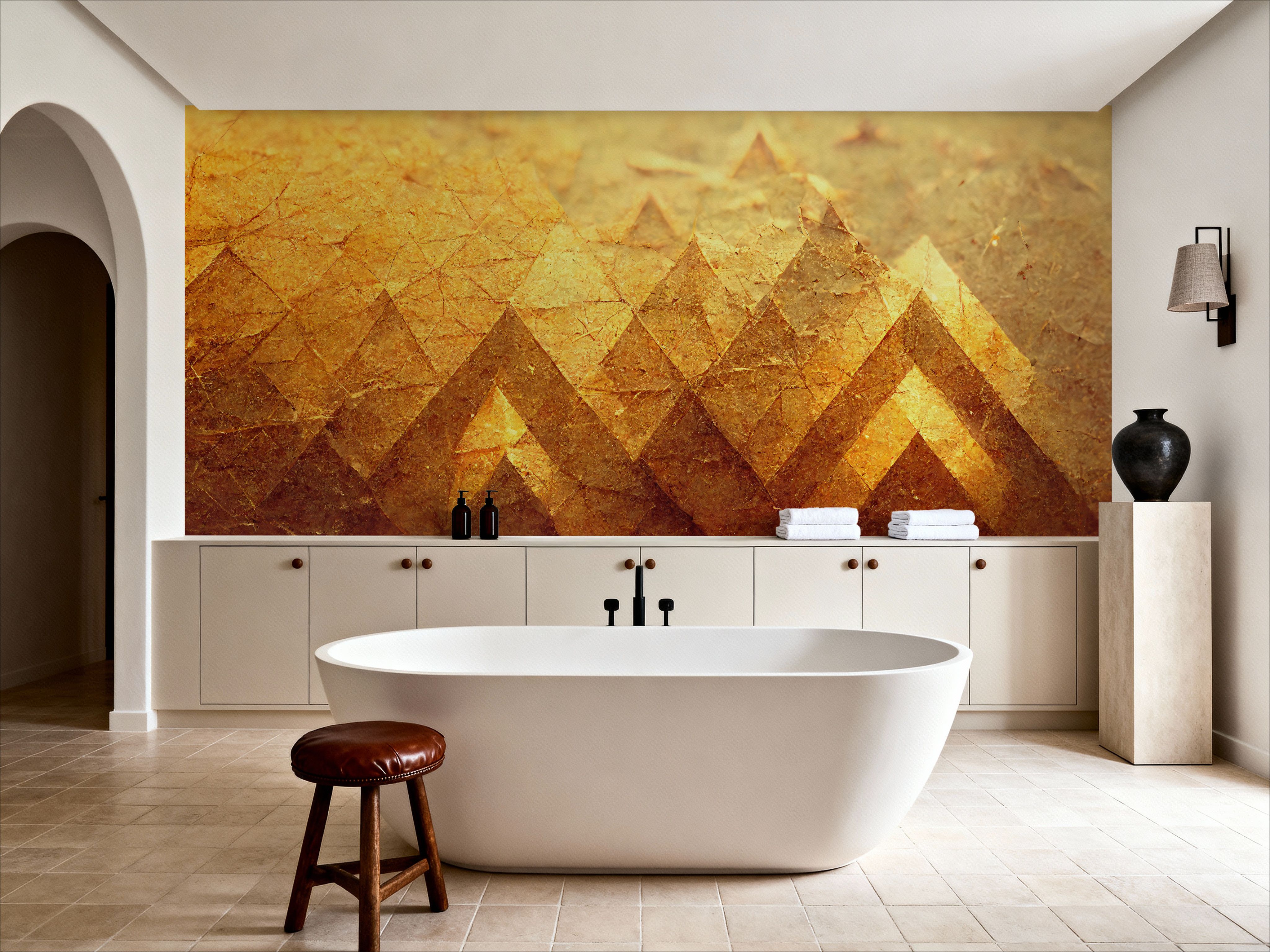 Gilded Pyramids