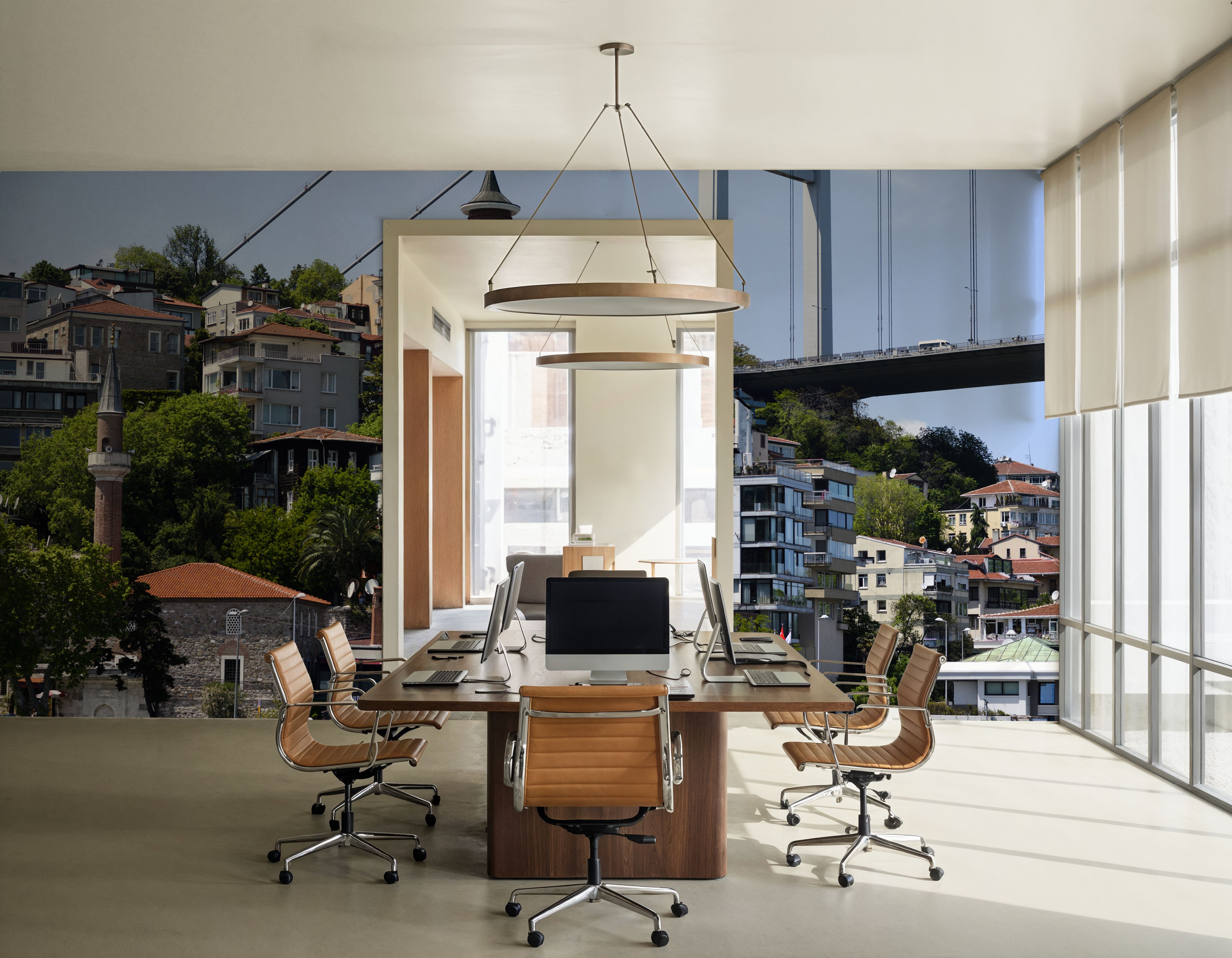 Historic Bridge Cityscape