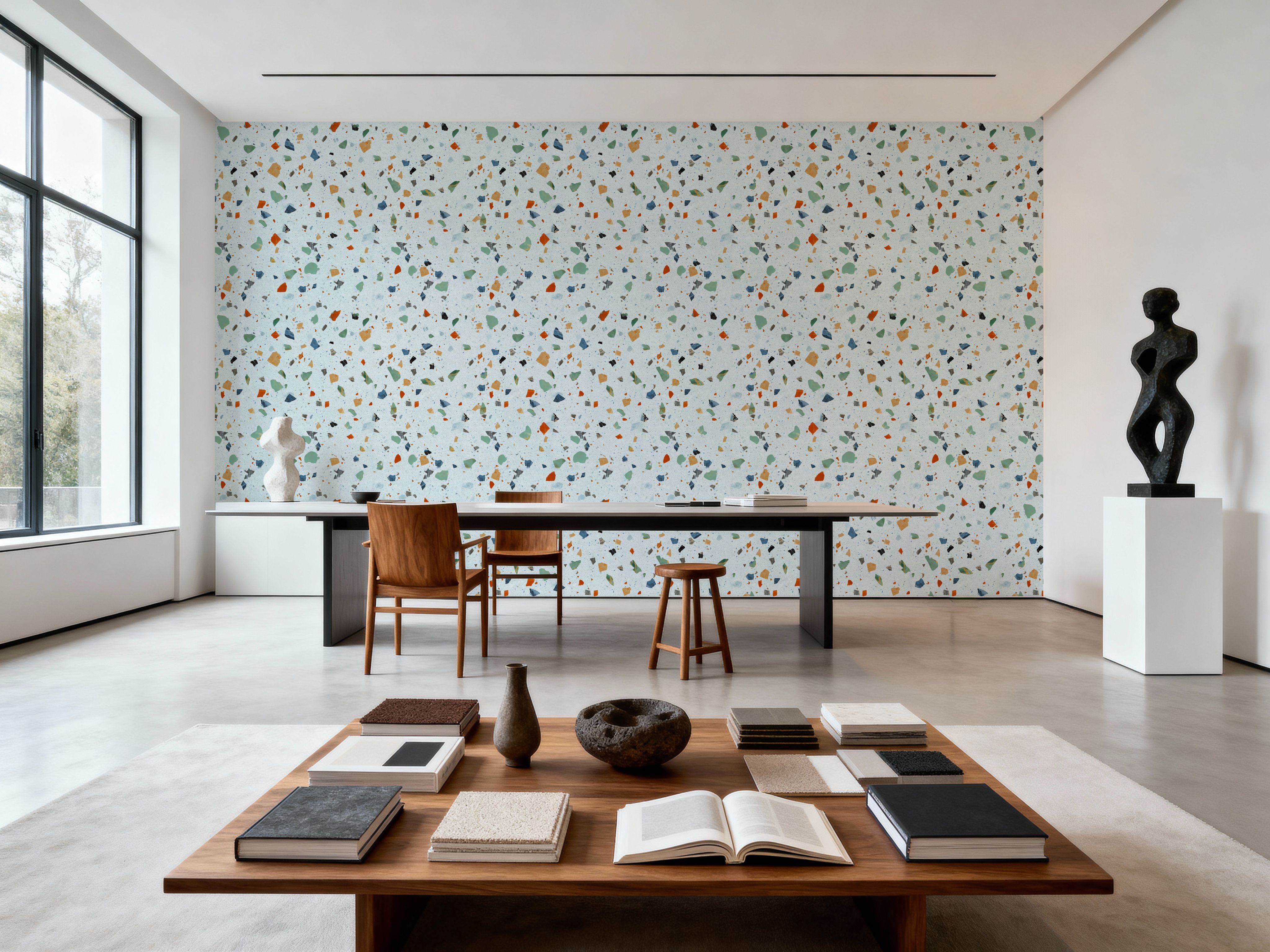 Terrazzo Multi Small, Ice Blue