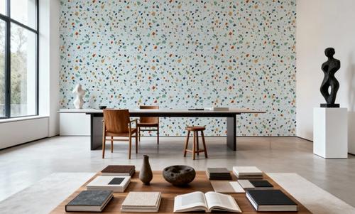 Terrazzo Multi Small, Ice Blue