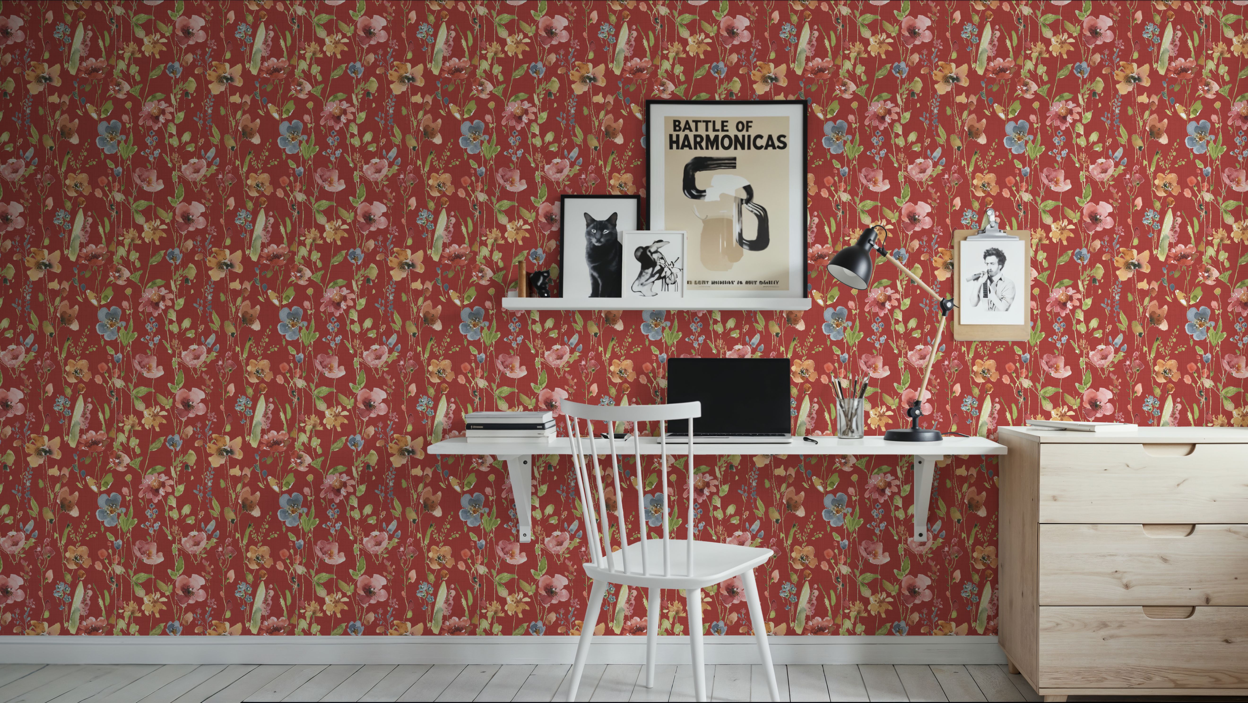 Time to Share Flowers Red