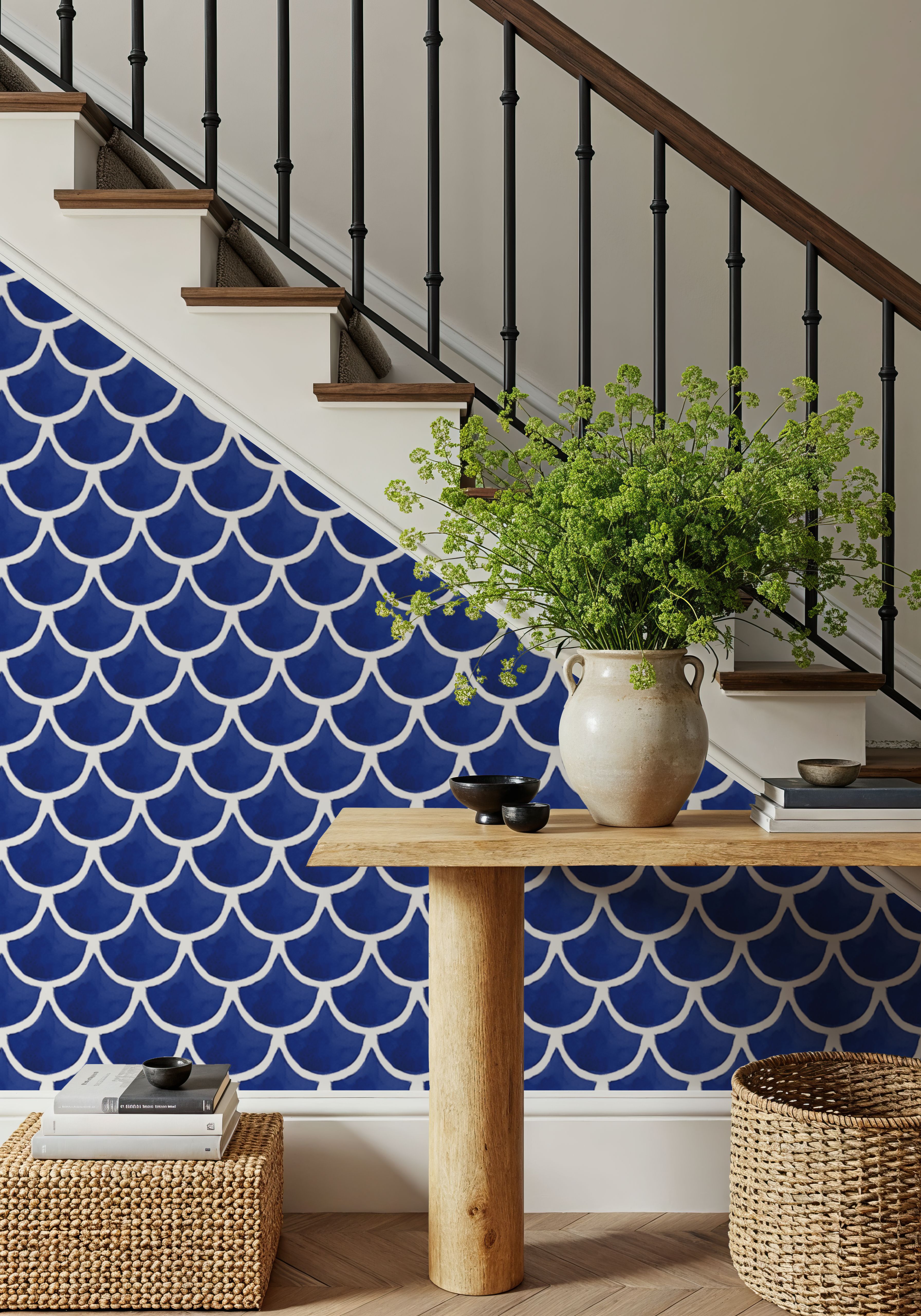 Blue Fish Scales