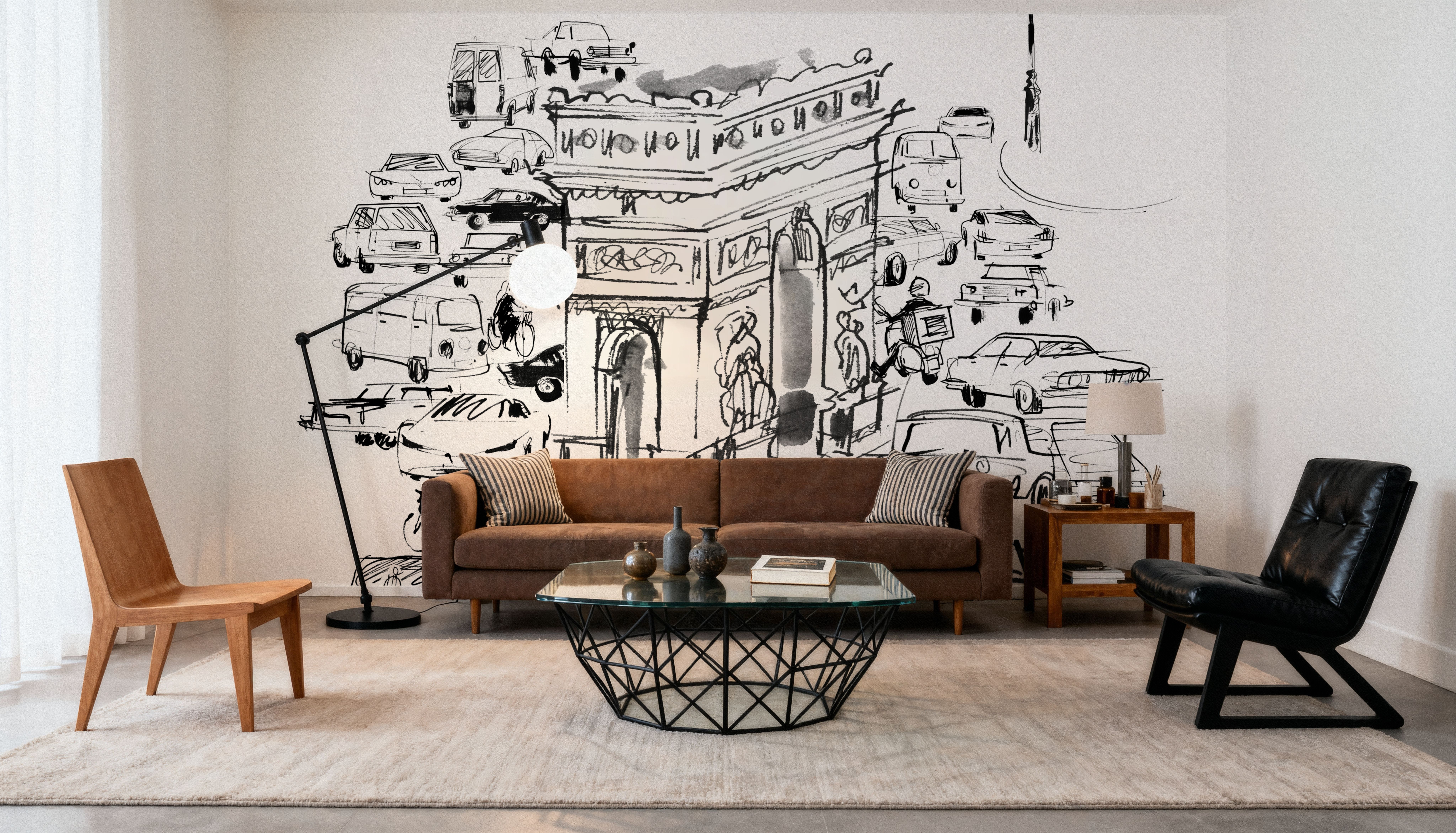 Arc de Triomphe Autos, Wallpaper