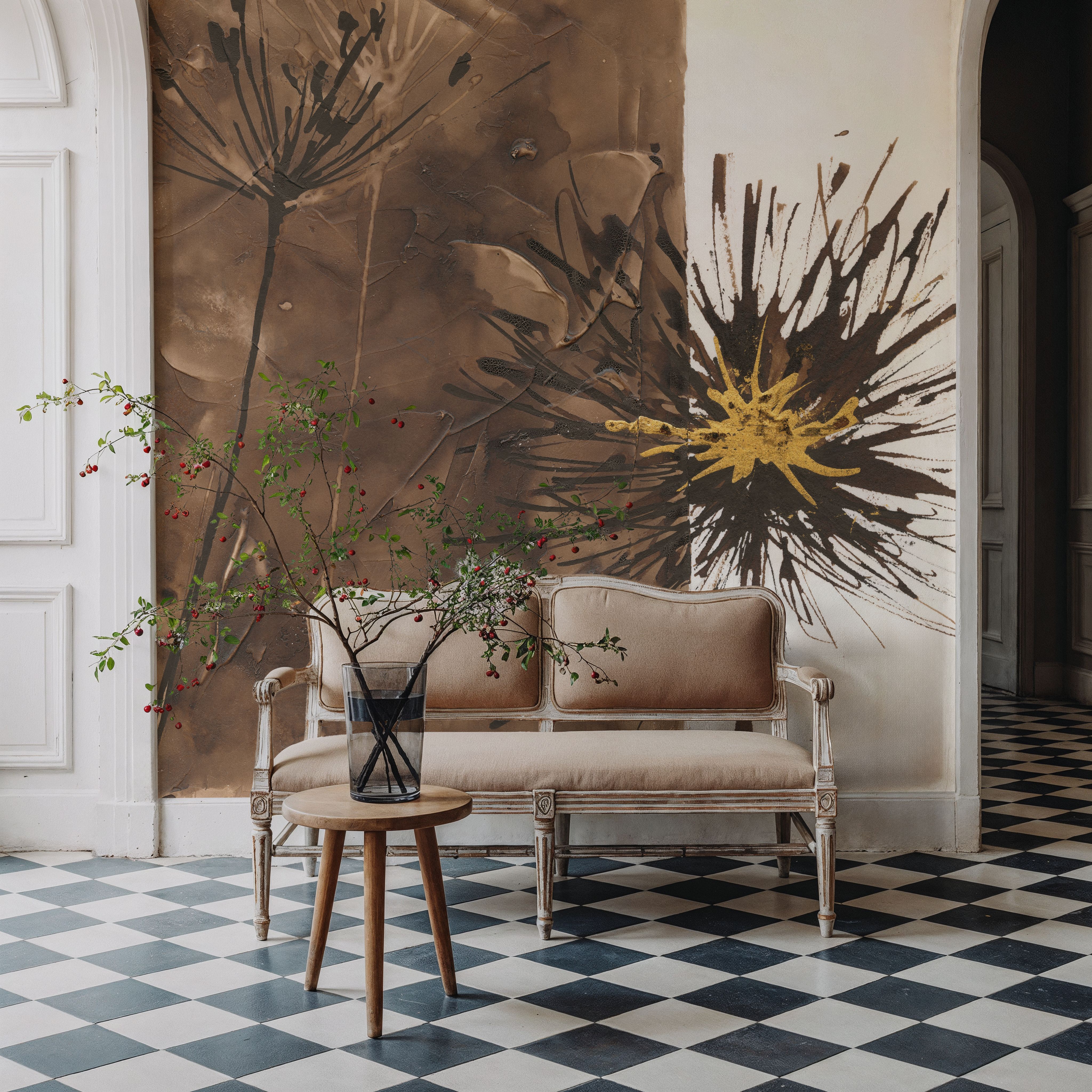 Gilded Thistle I