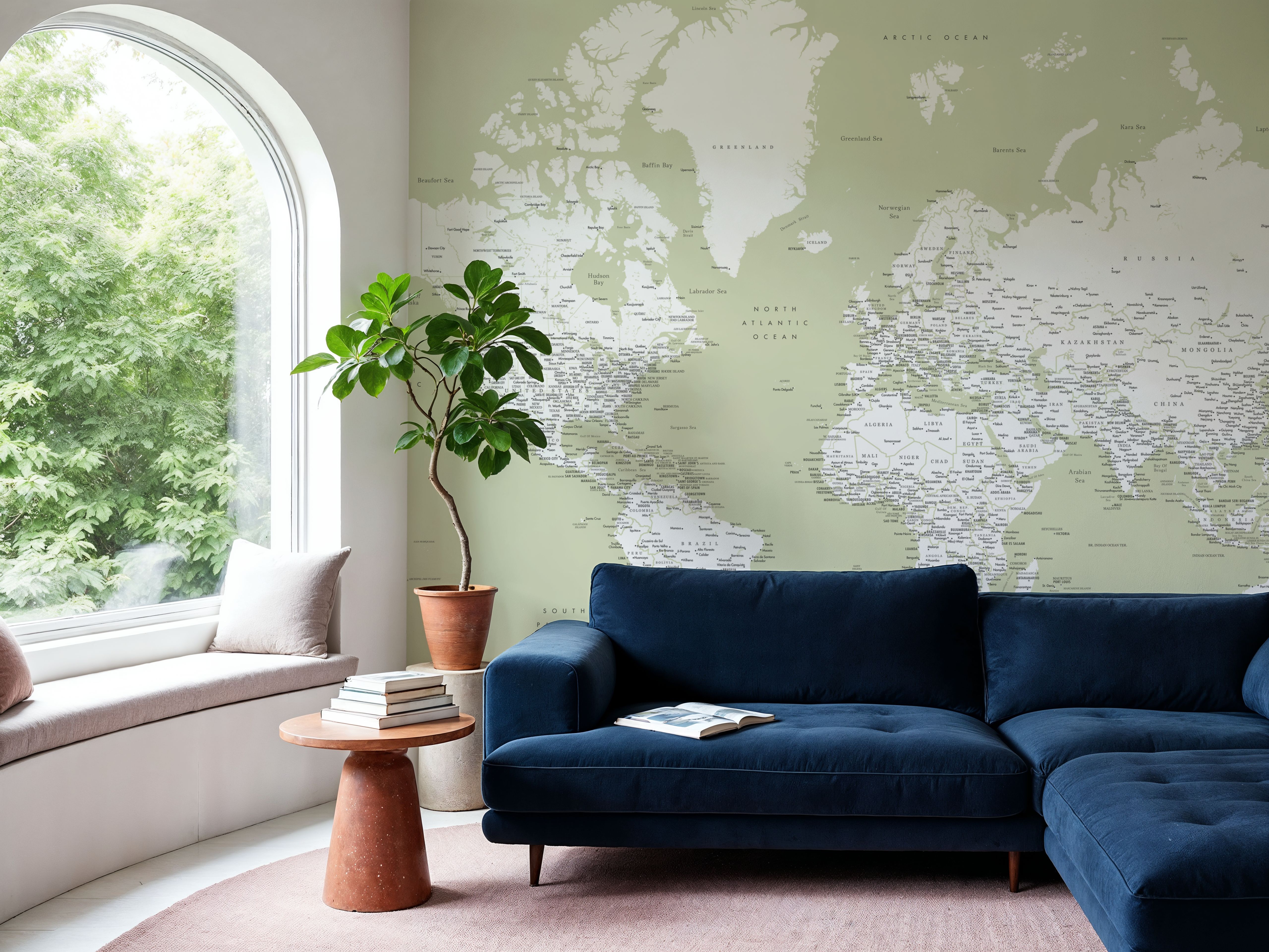 World Map Cities - Xolani