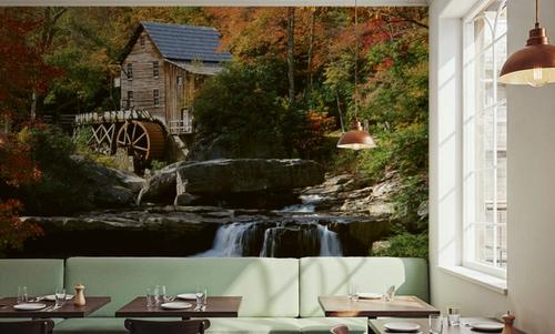 Autumn Watermill Haven