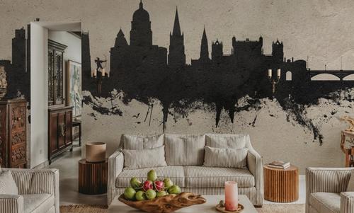 Nottingham England Skyline Concrete