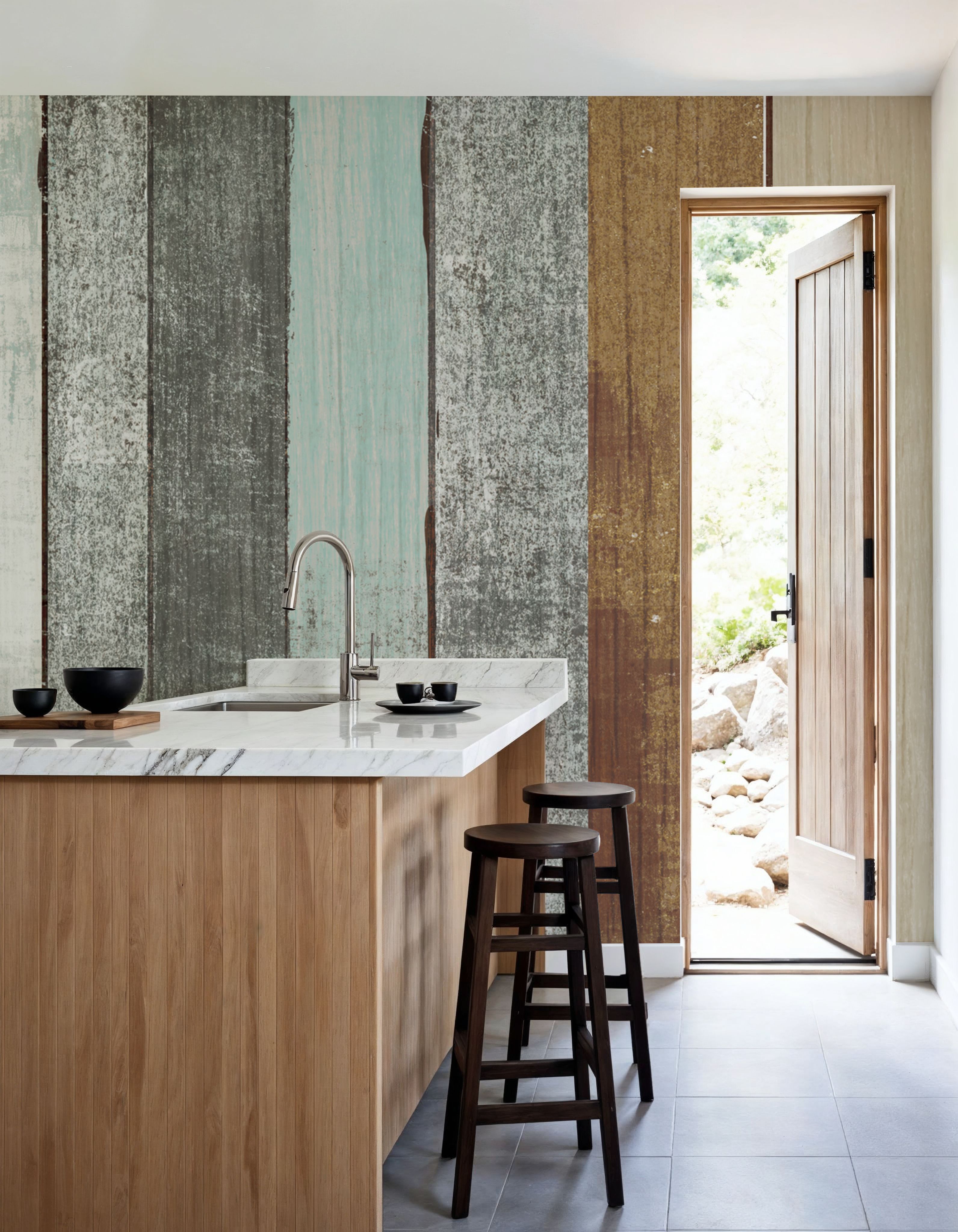 Beachscape VII Gold Neutral