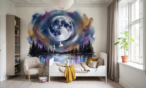 Forest Lake II - Powerful Moon Series