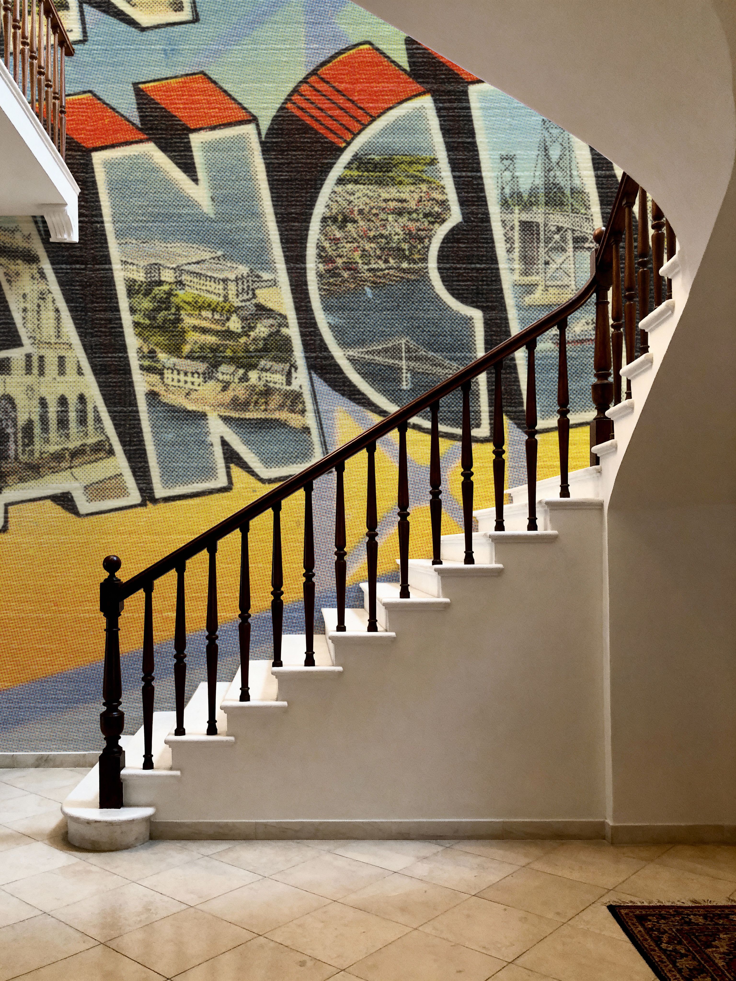 Greetings from San Francisco - Screenprint Postcard