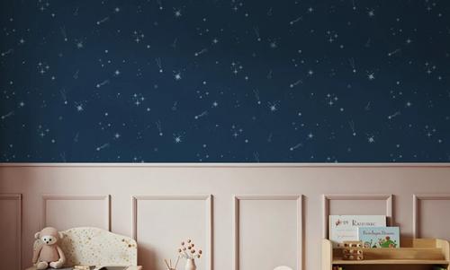 Stardust, Sky Blue on Space