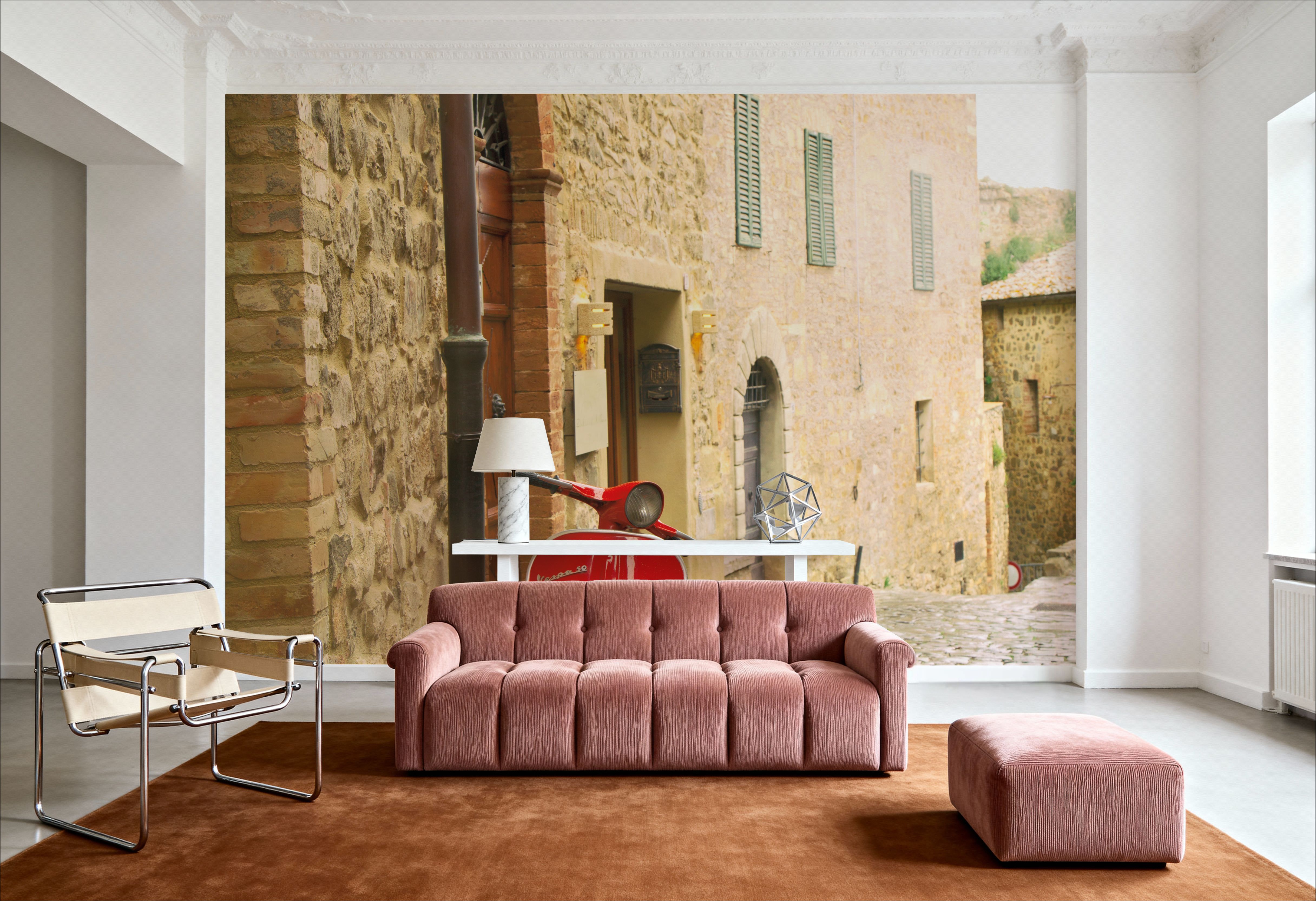 Italian Scooter, Wallpaper