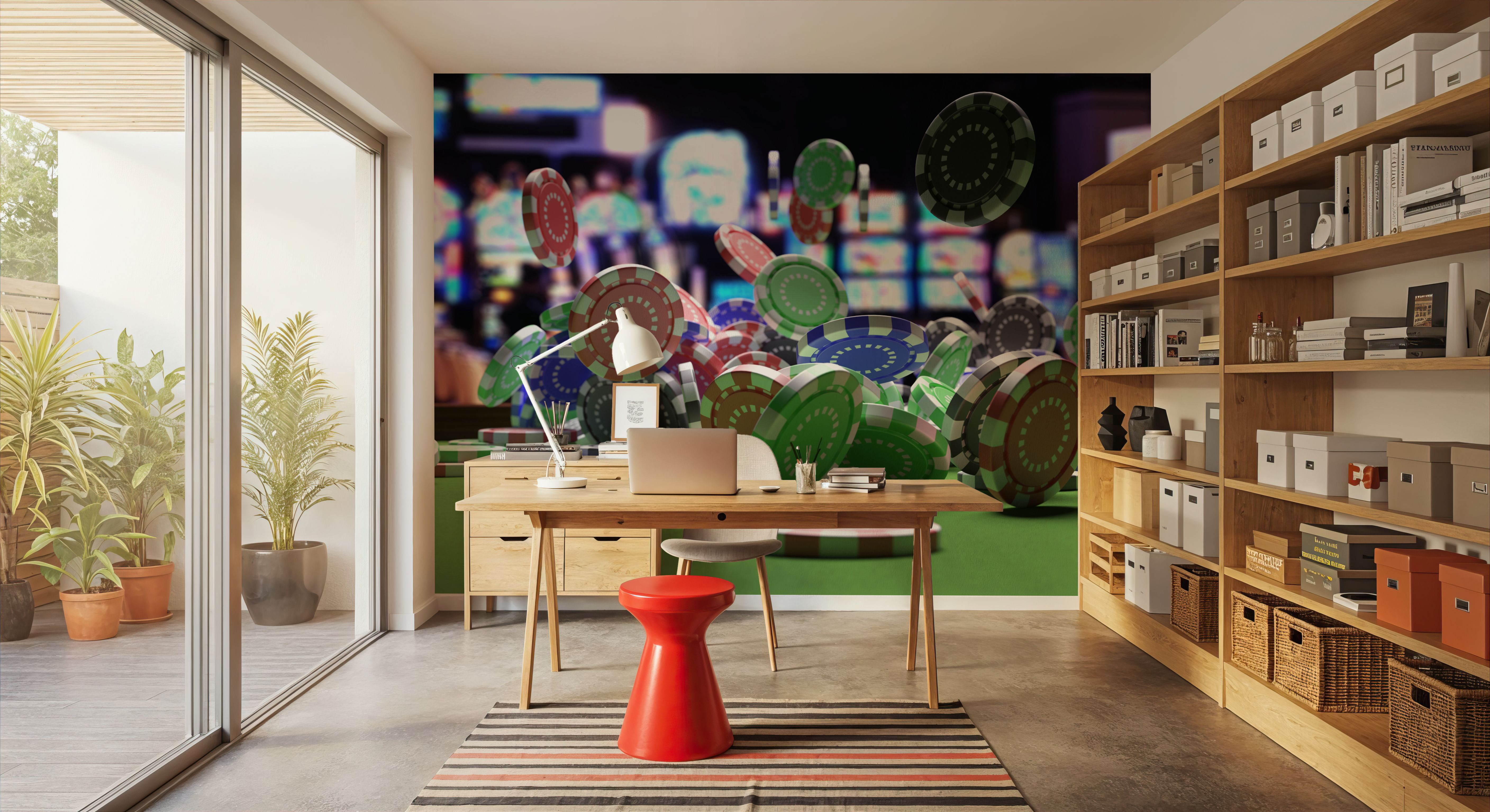 Poker Chips, Wallpaper