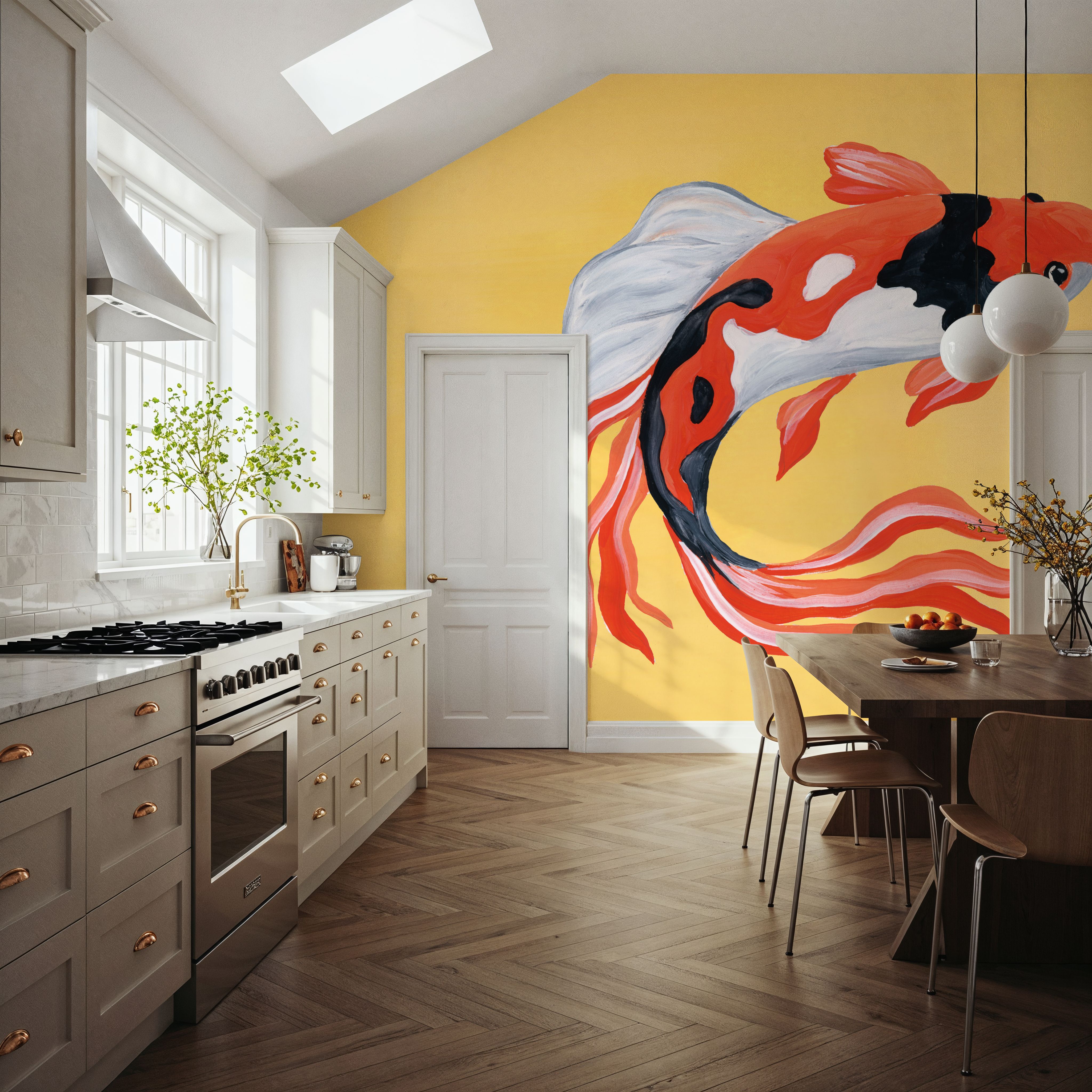 Colorful Koi I