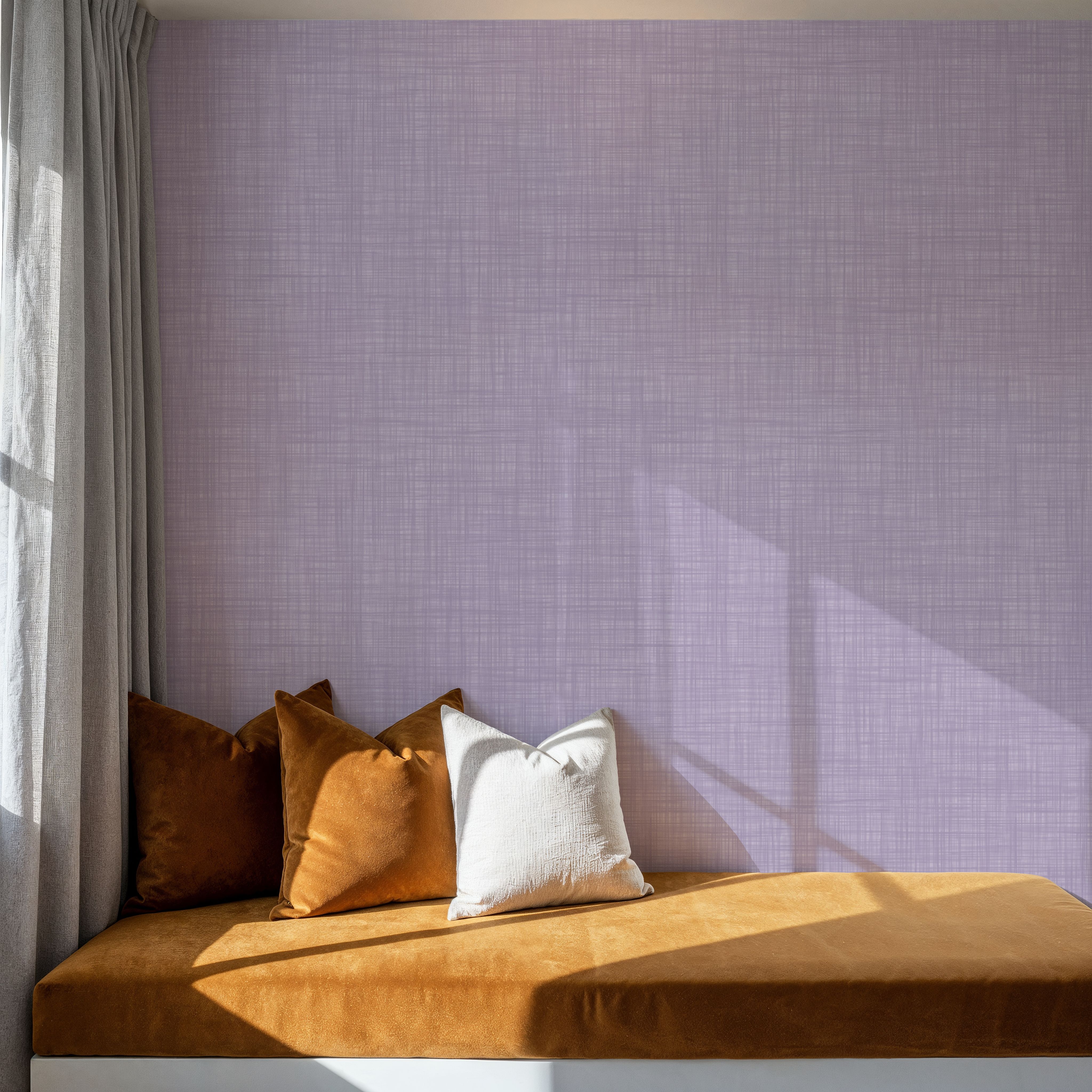 Mottled Linen Effect, Violet