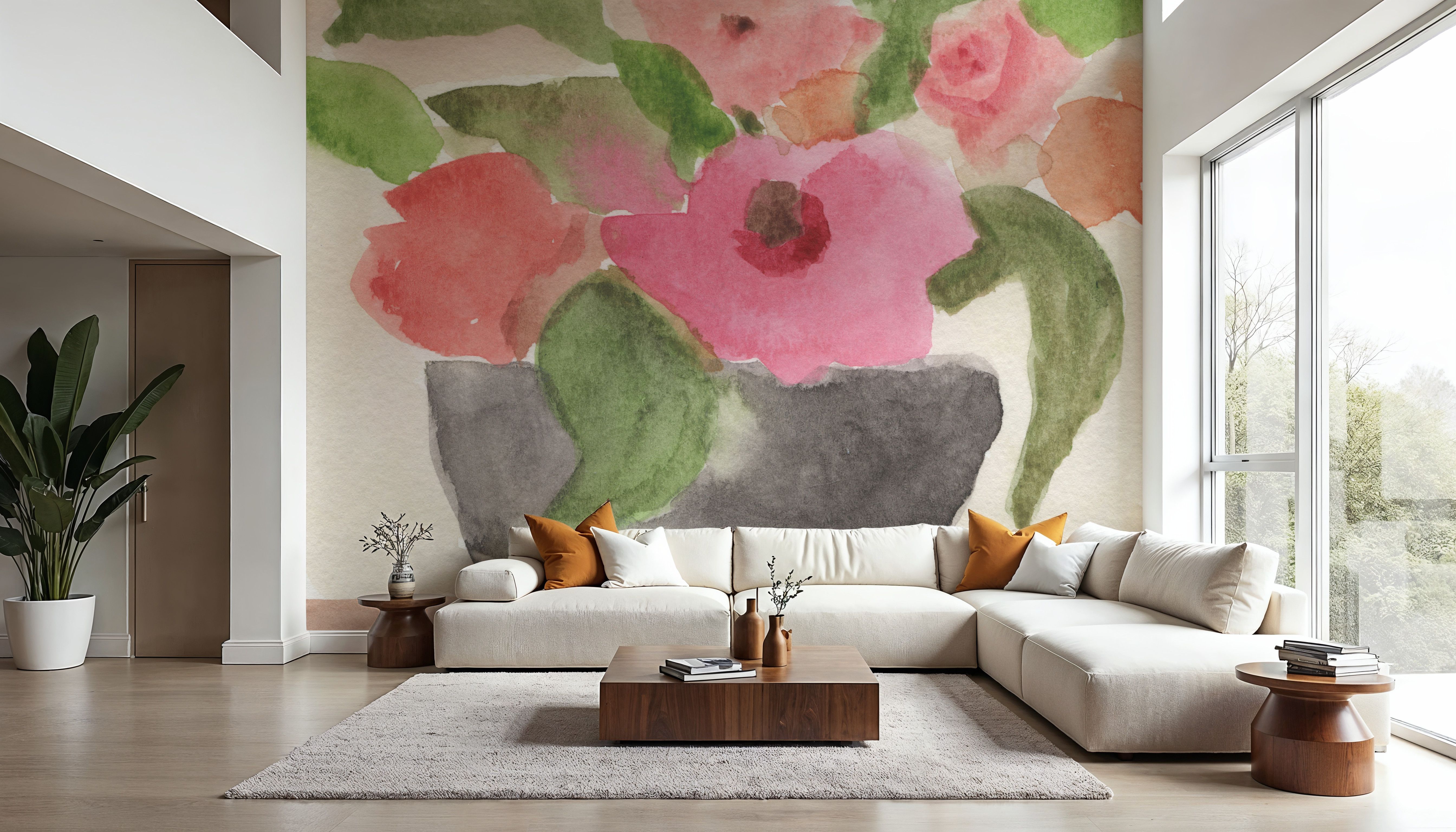 Spring Pink II, Papel de parede