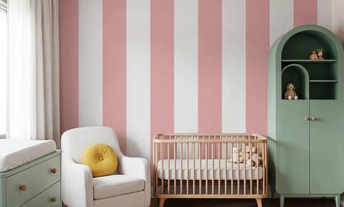 Circus Stripes, Pink