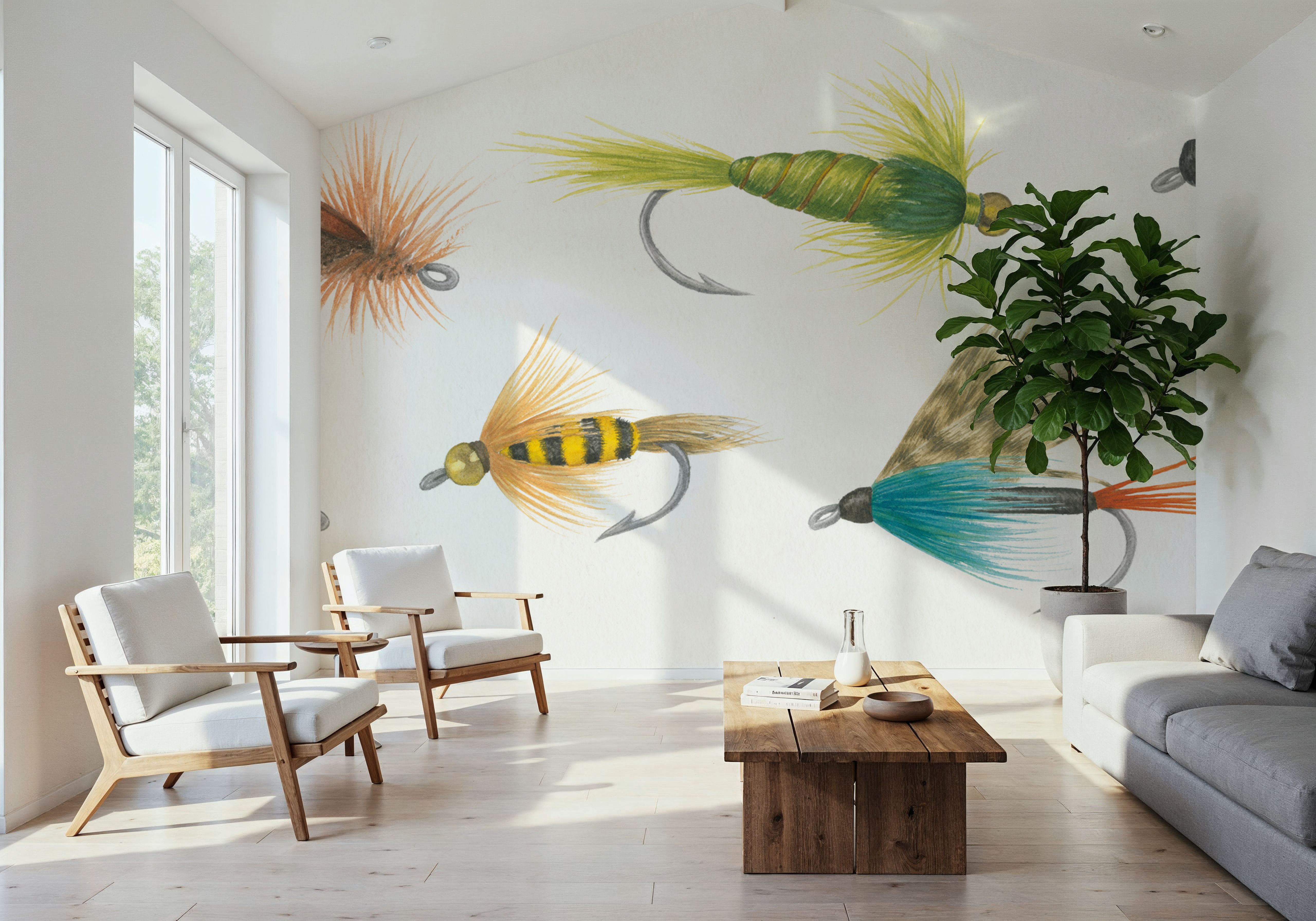 Gone Fishin XII, Wallpaper