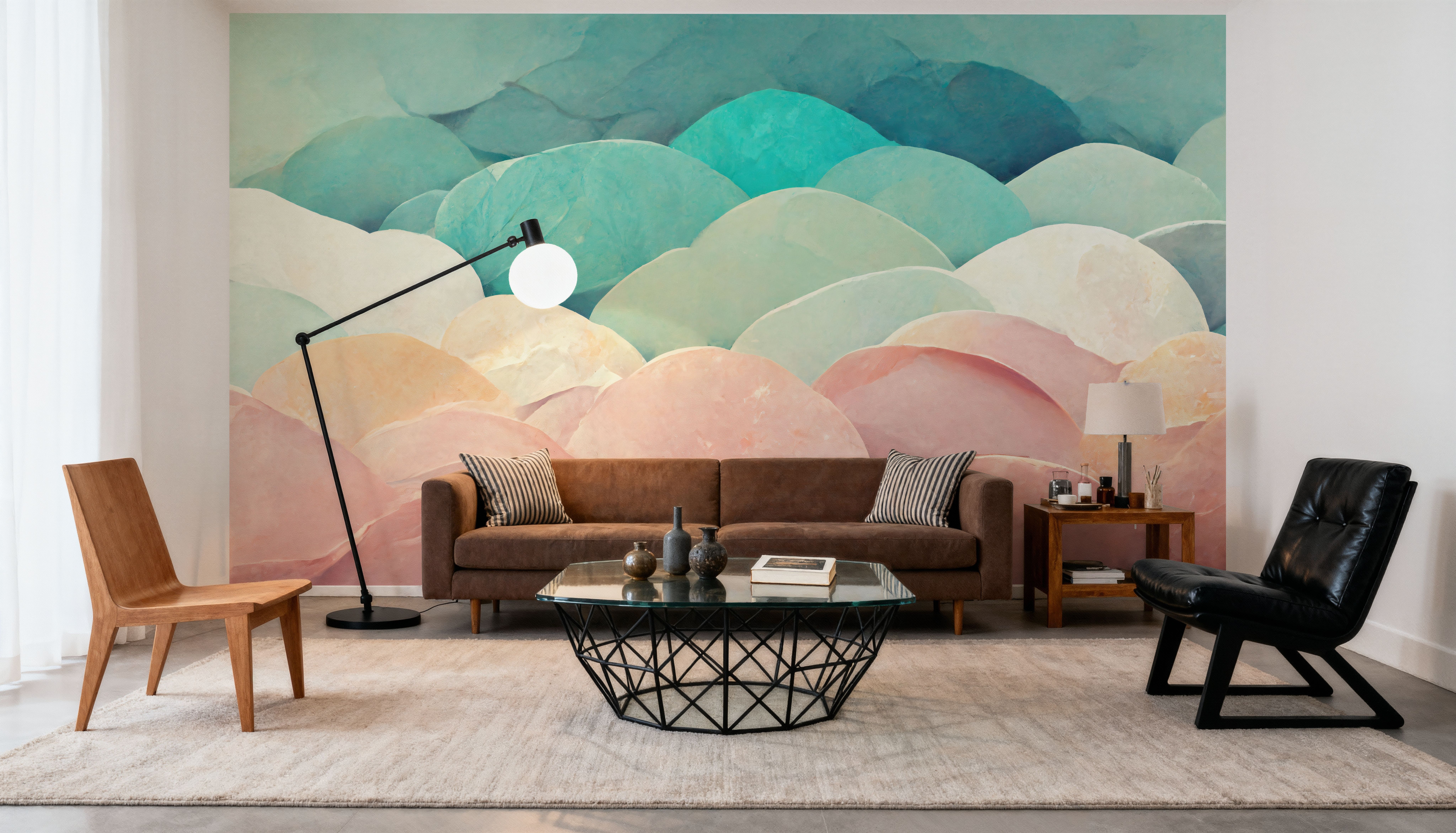 Abstract Petals, Tapeten