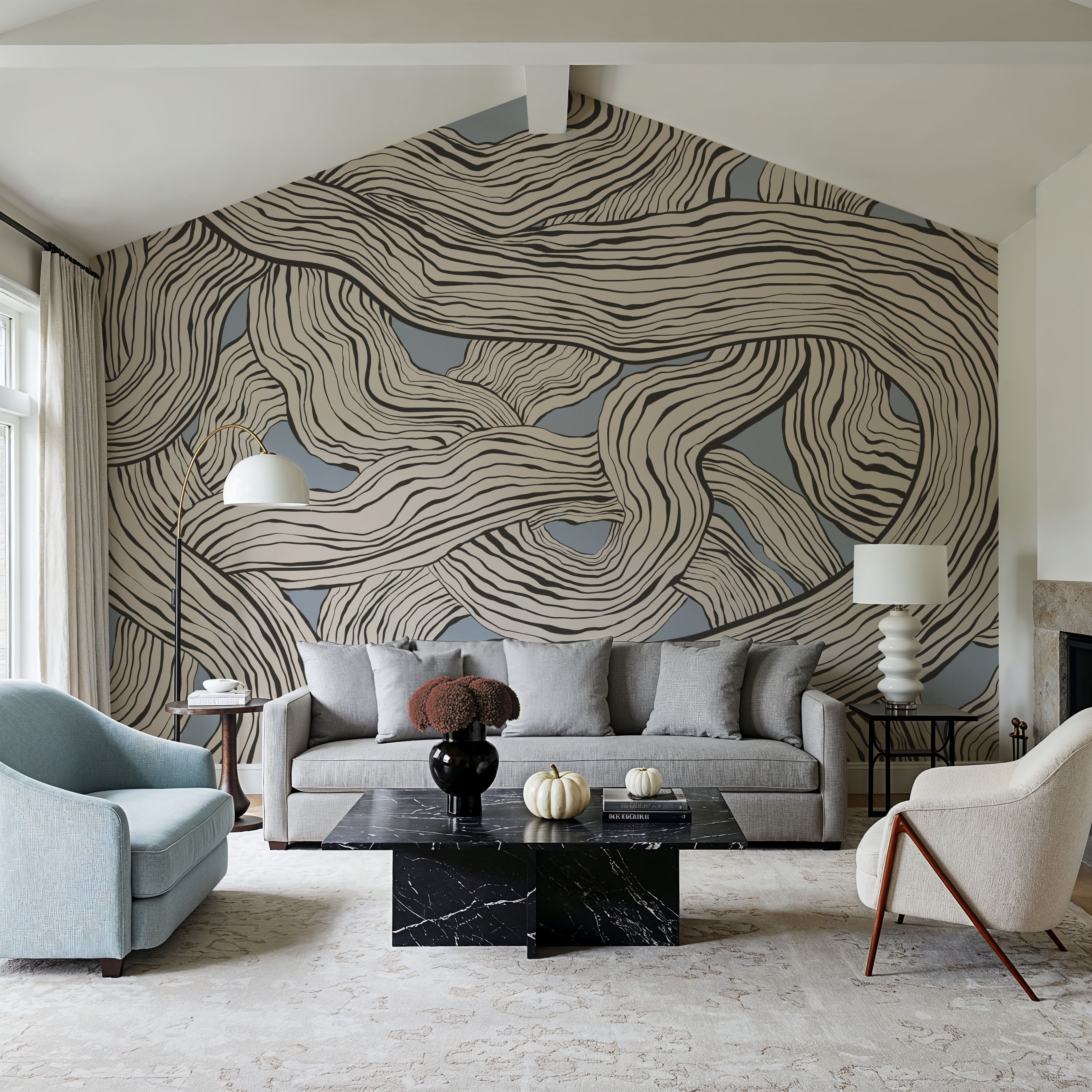 Weaves & Waves, Dusty Blue