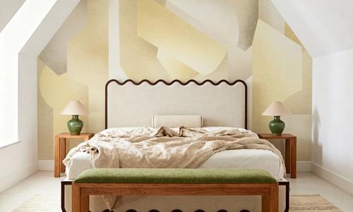 Chalky Geometrica, Butter Yellow