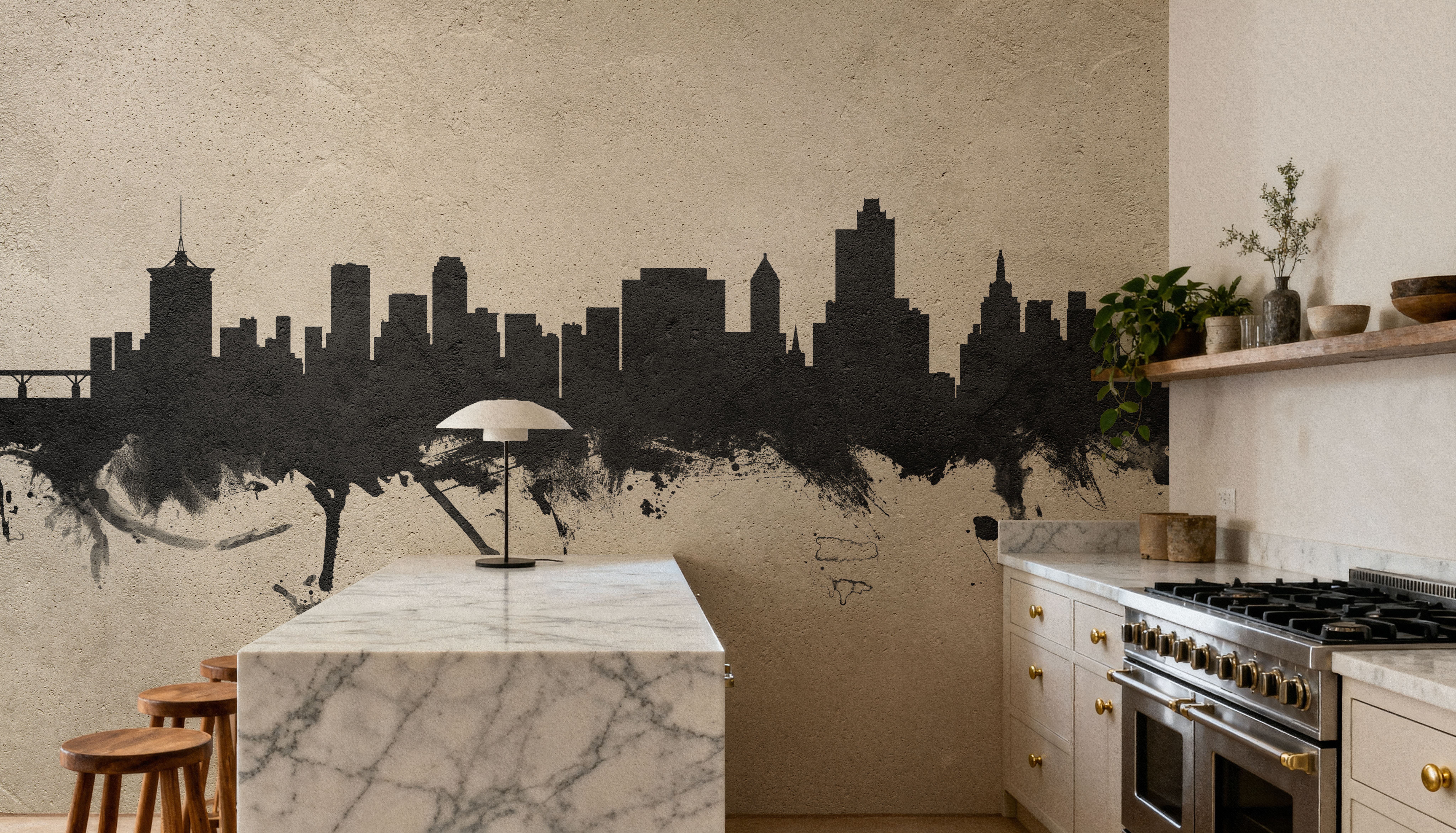 Tulsa Oklahoma Skyline Concrete