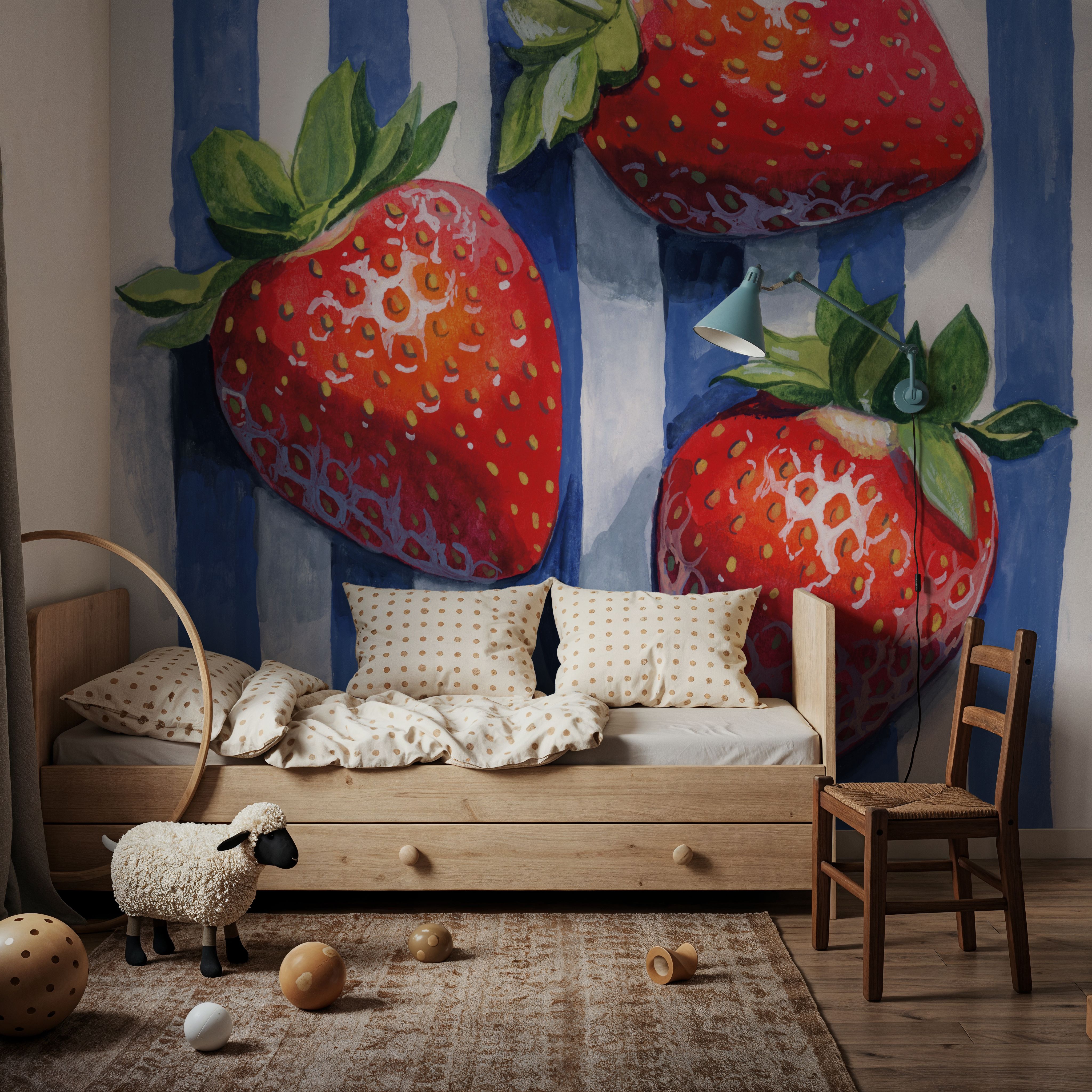 Stripe Cloth Berries