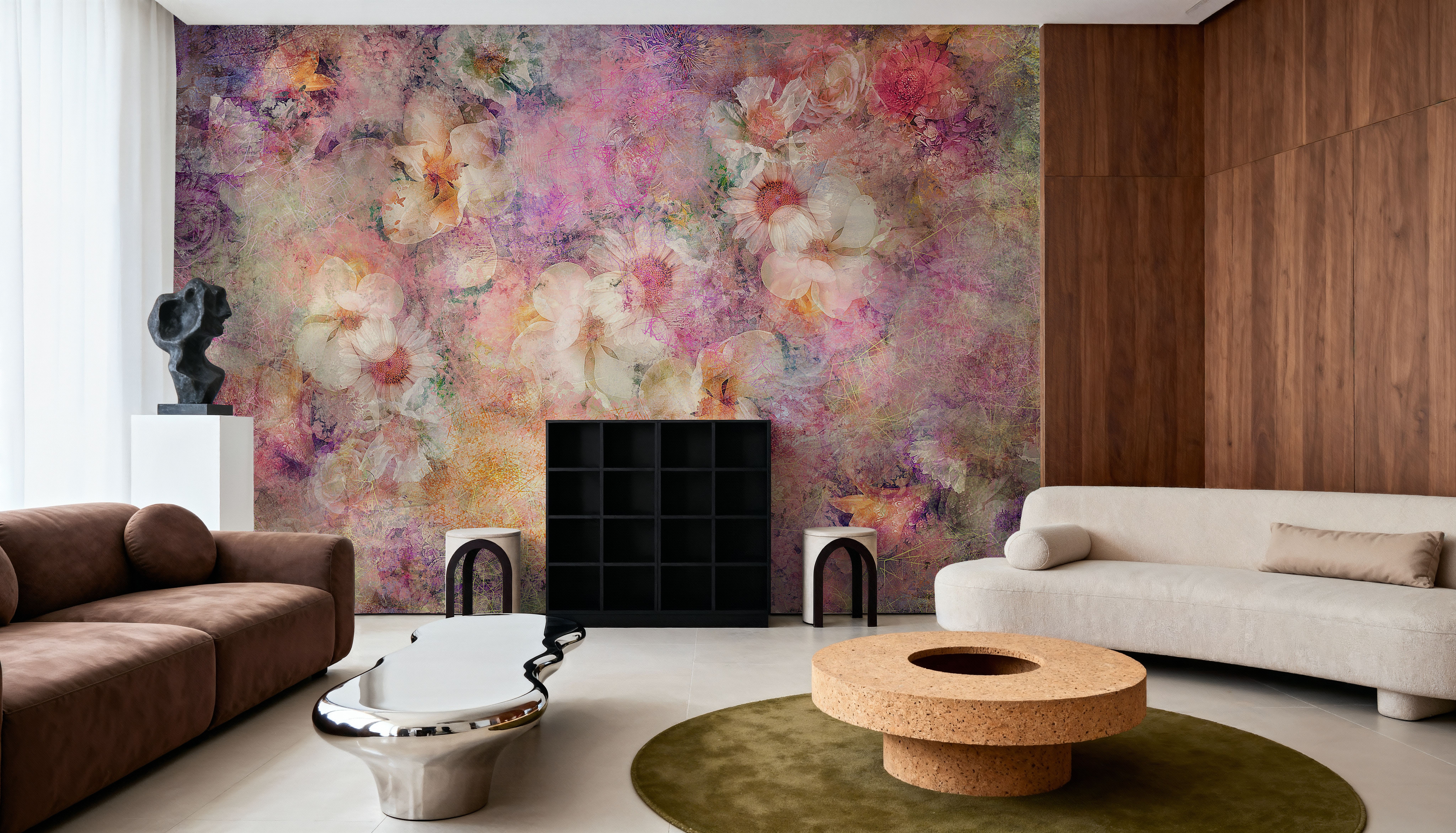 Floral Arcadia, Wallpaper