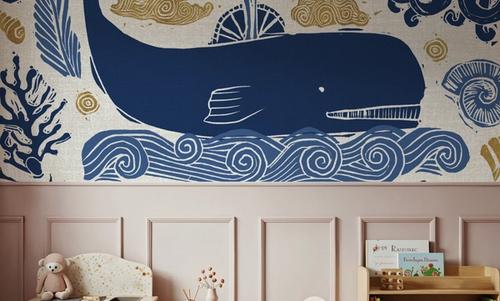 Whale Seas White
