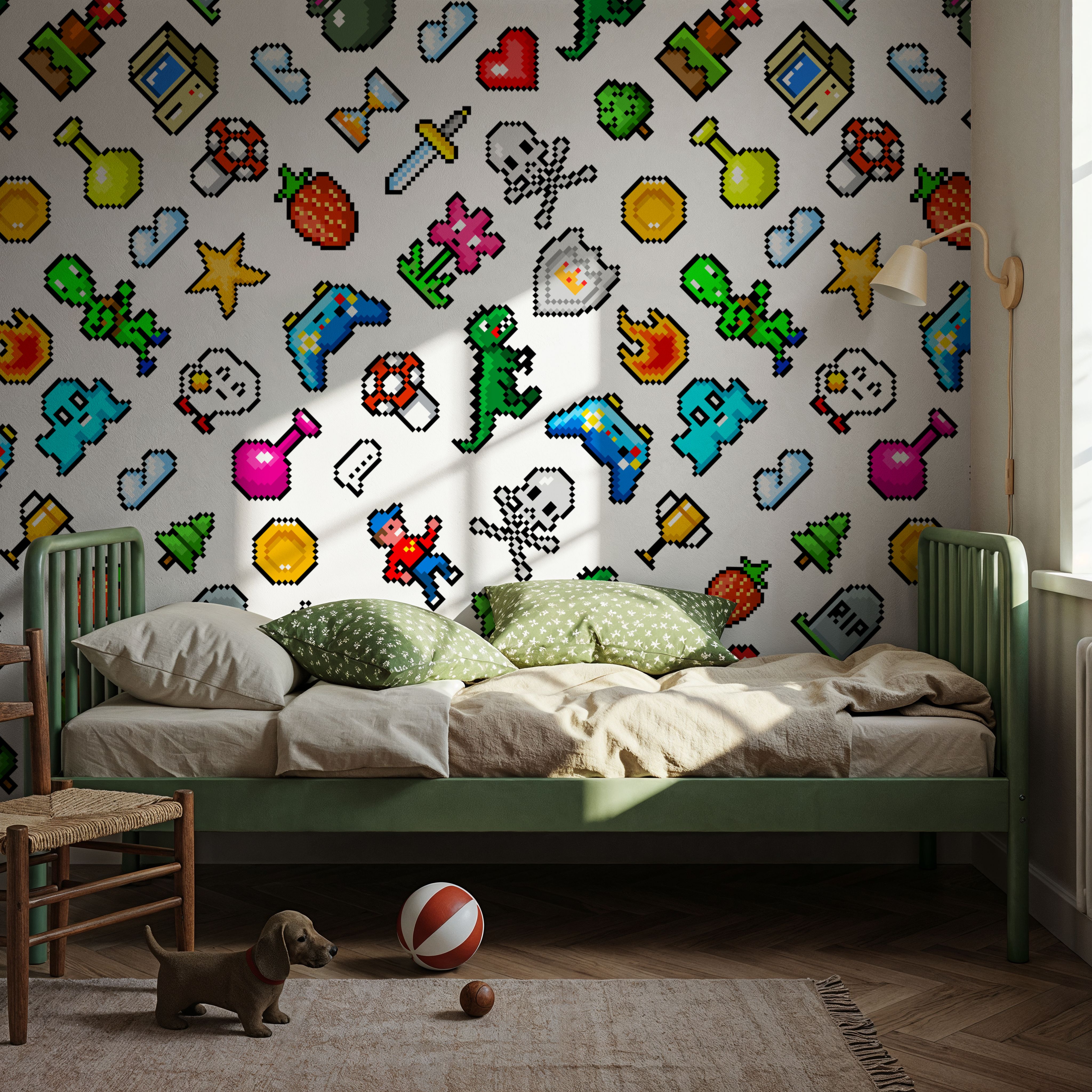 Gaming Arcade, Wallpaper