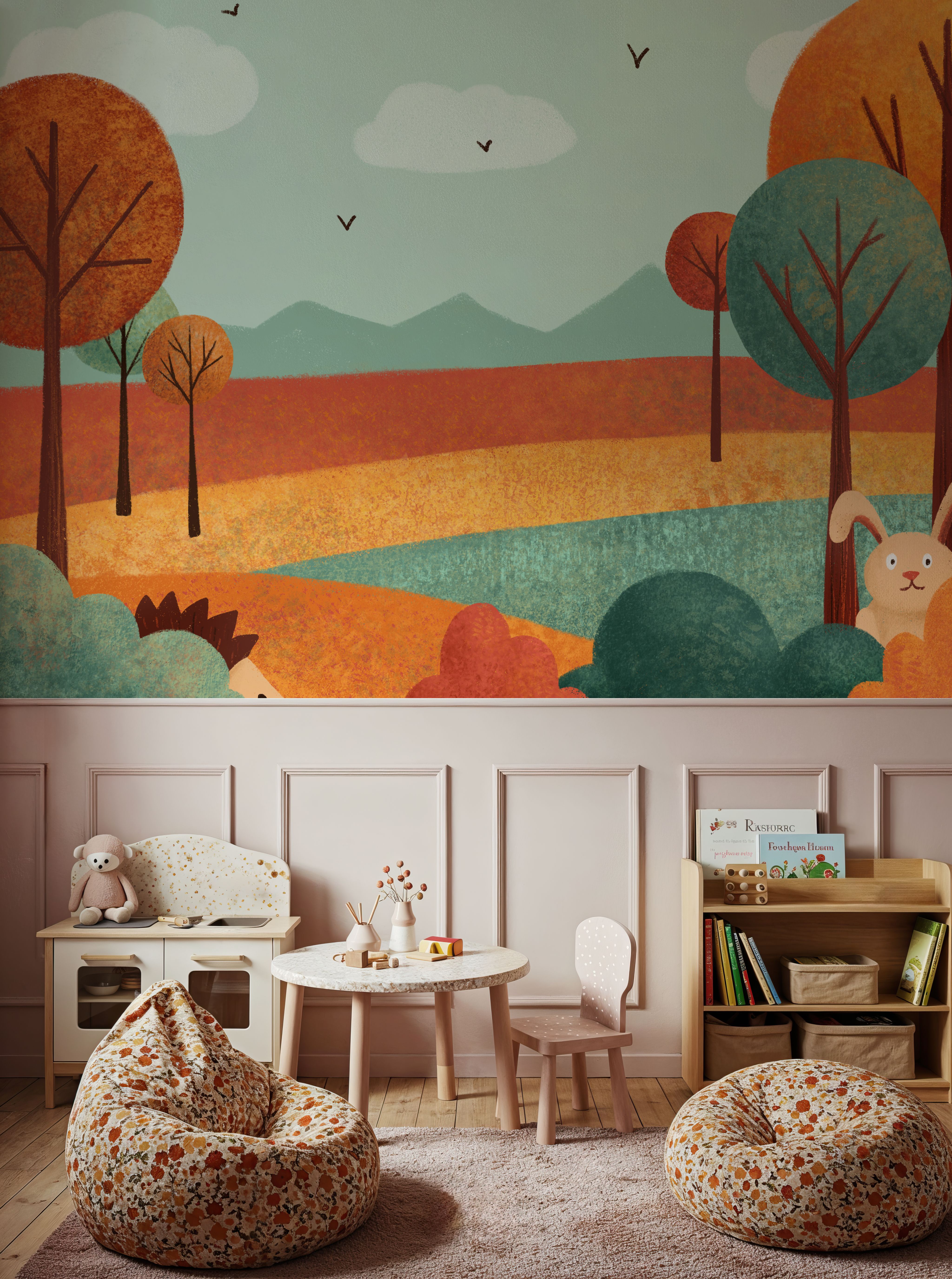 Rabbit & Hedgehog Peek A Boo