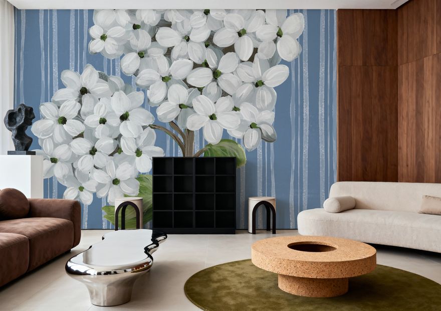 French Blue Hydrangeas II