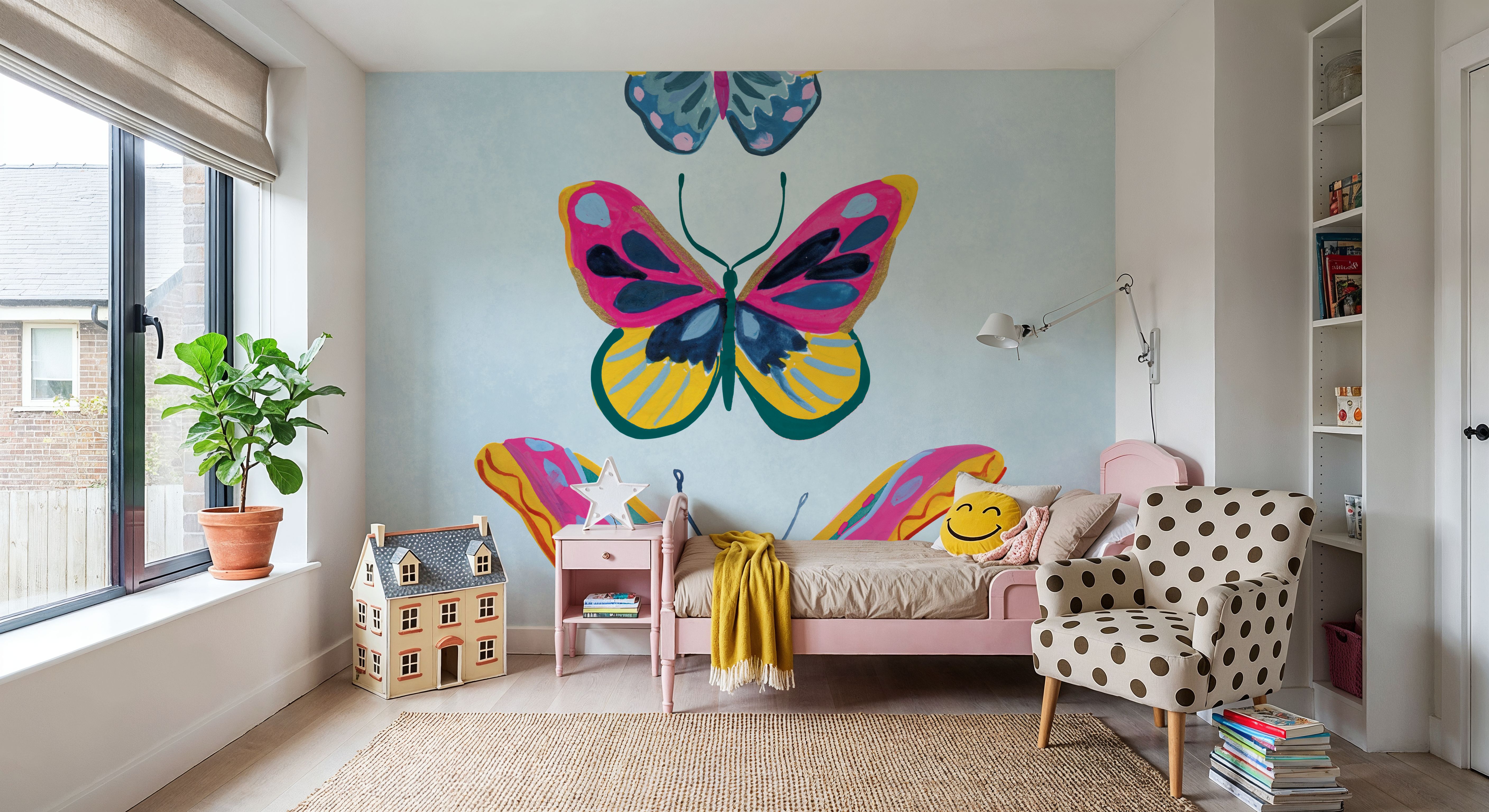 Fluttering I Blue