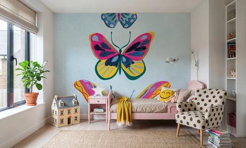 Fluttering I Blue