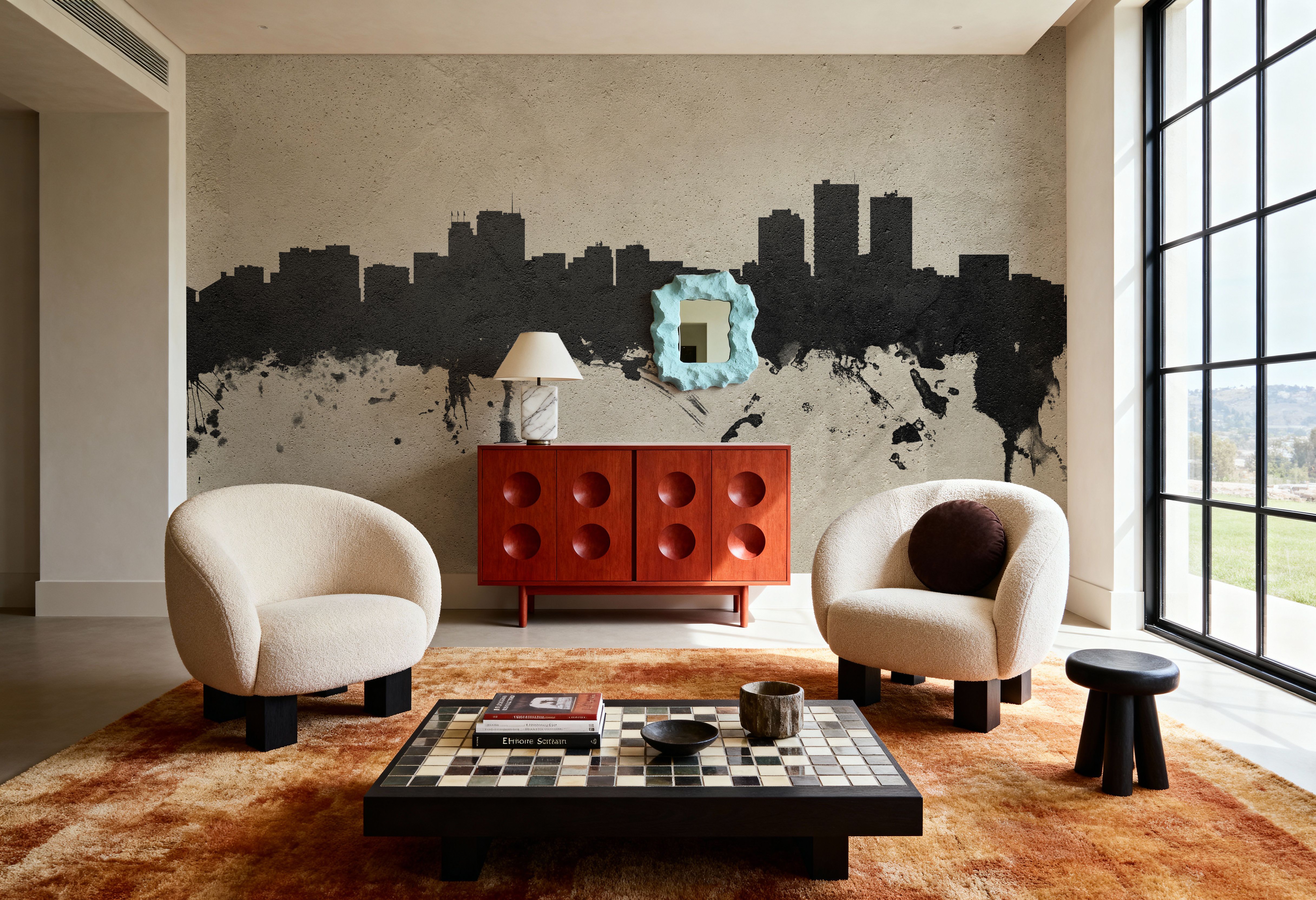 Anchorage Alaska Skyline Concrete