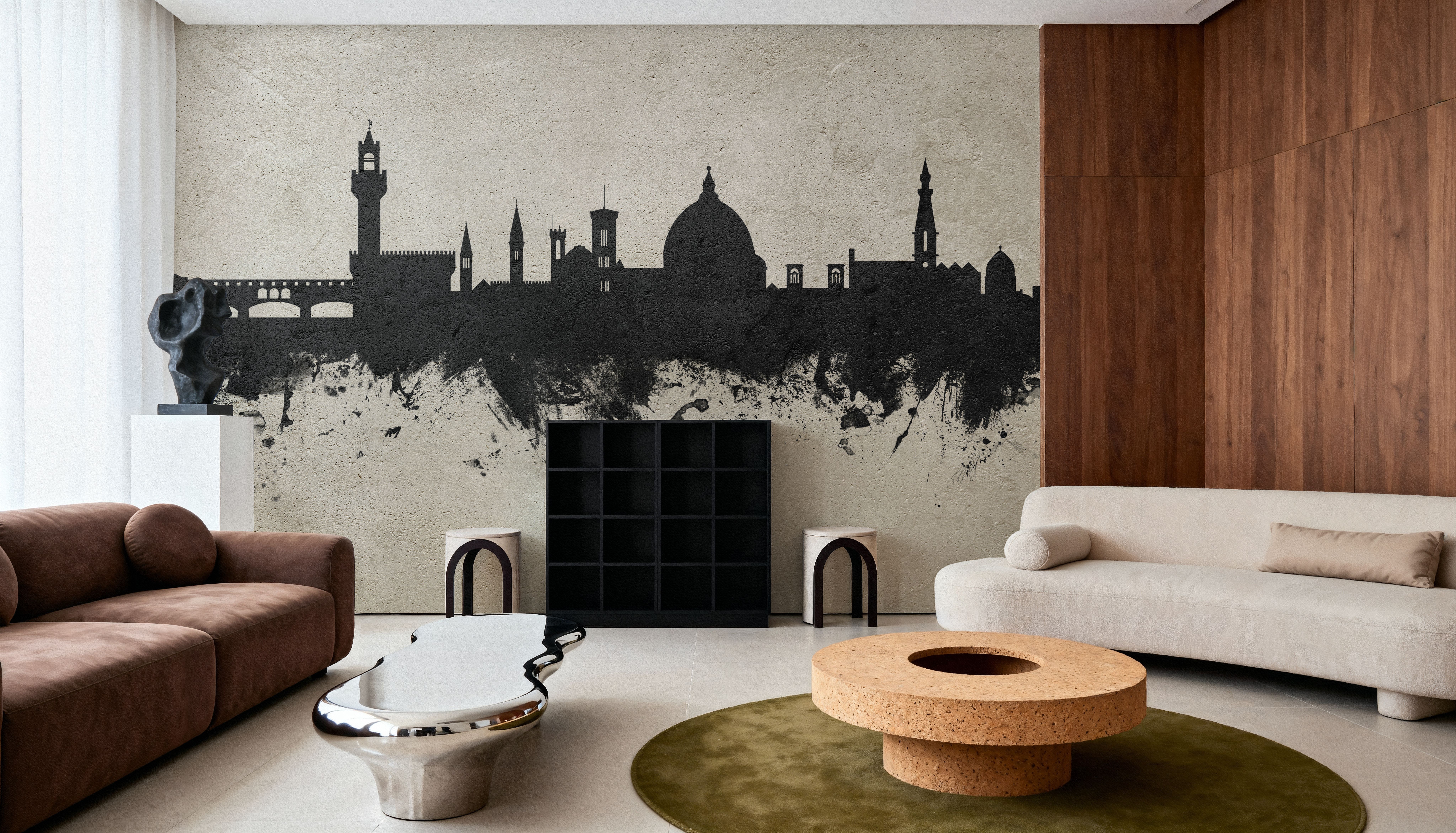 Florence Italy Skyline Concrete