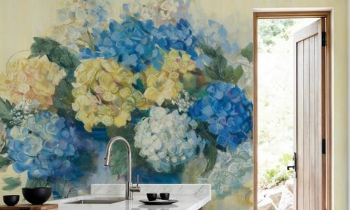 Blue Hydrangea