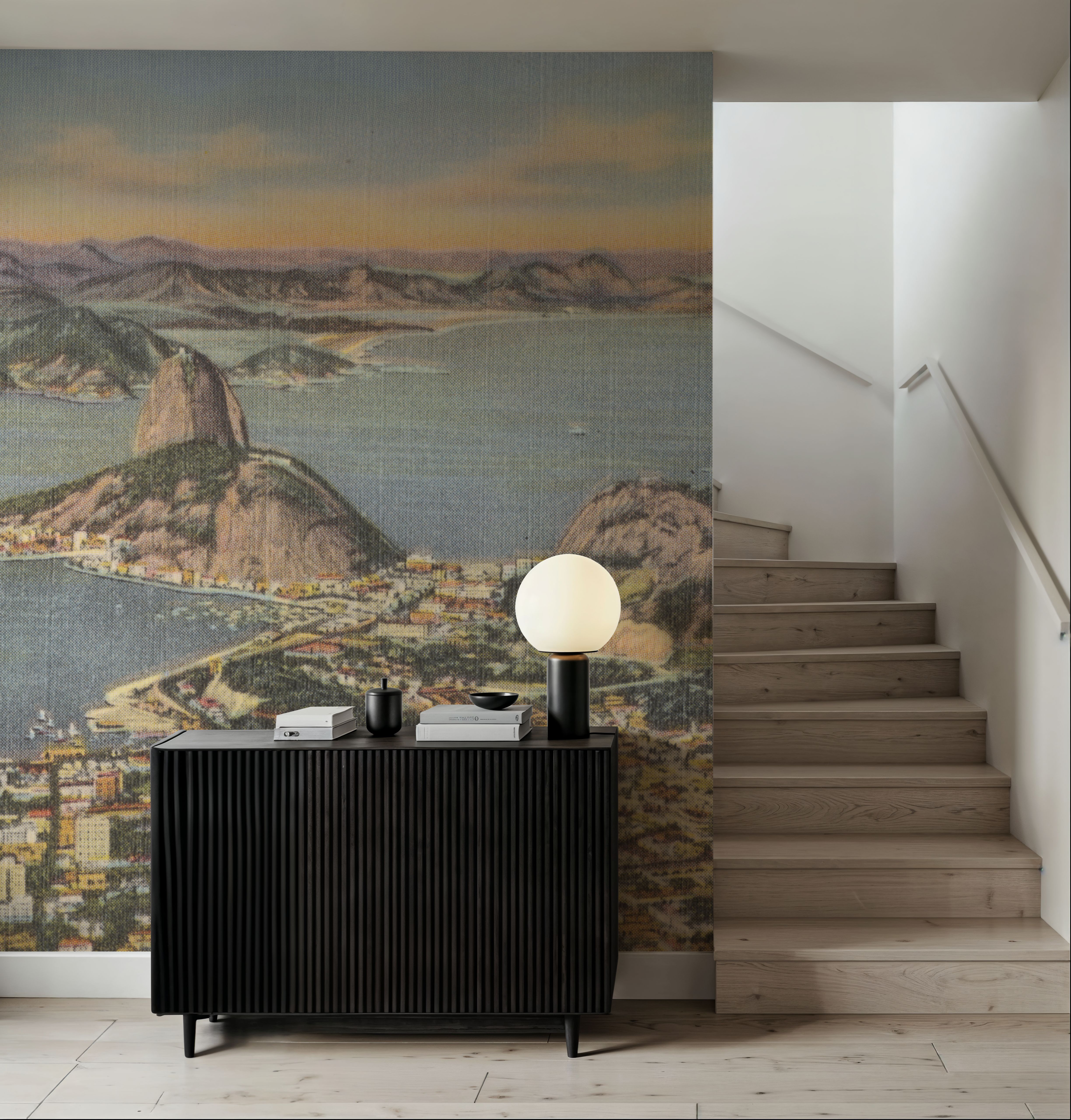 Greetings from Rio de Janeiro - Screenprint Postcard