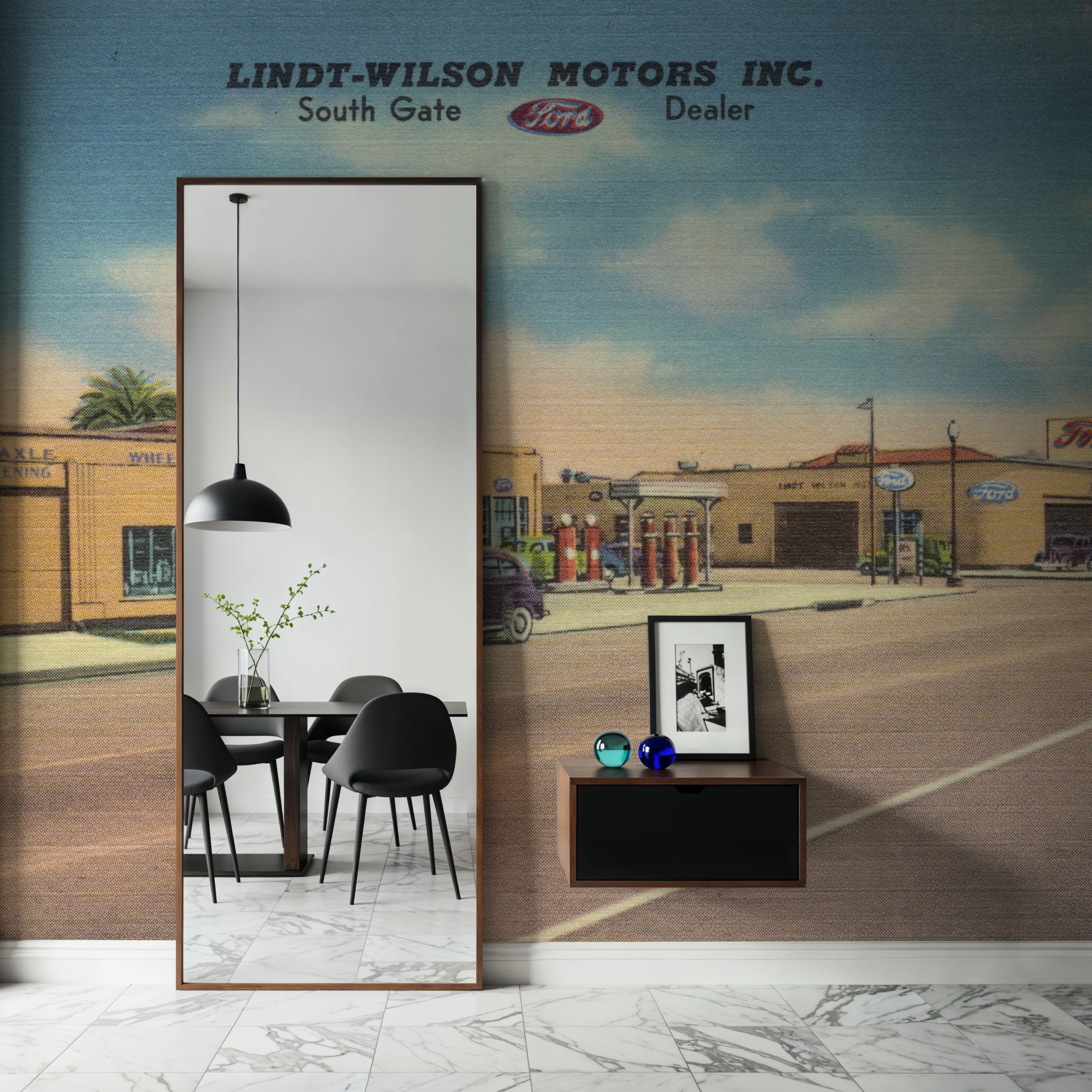 Greetings from the Dealership - Screenprint Postcard