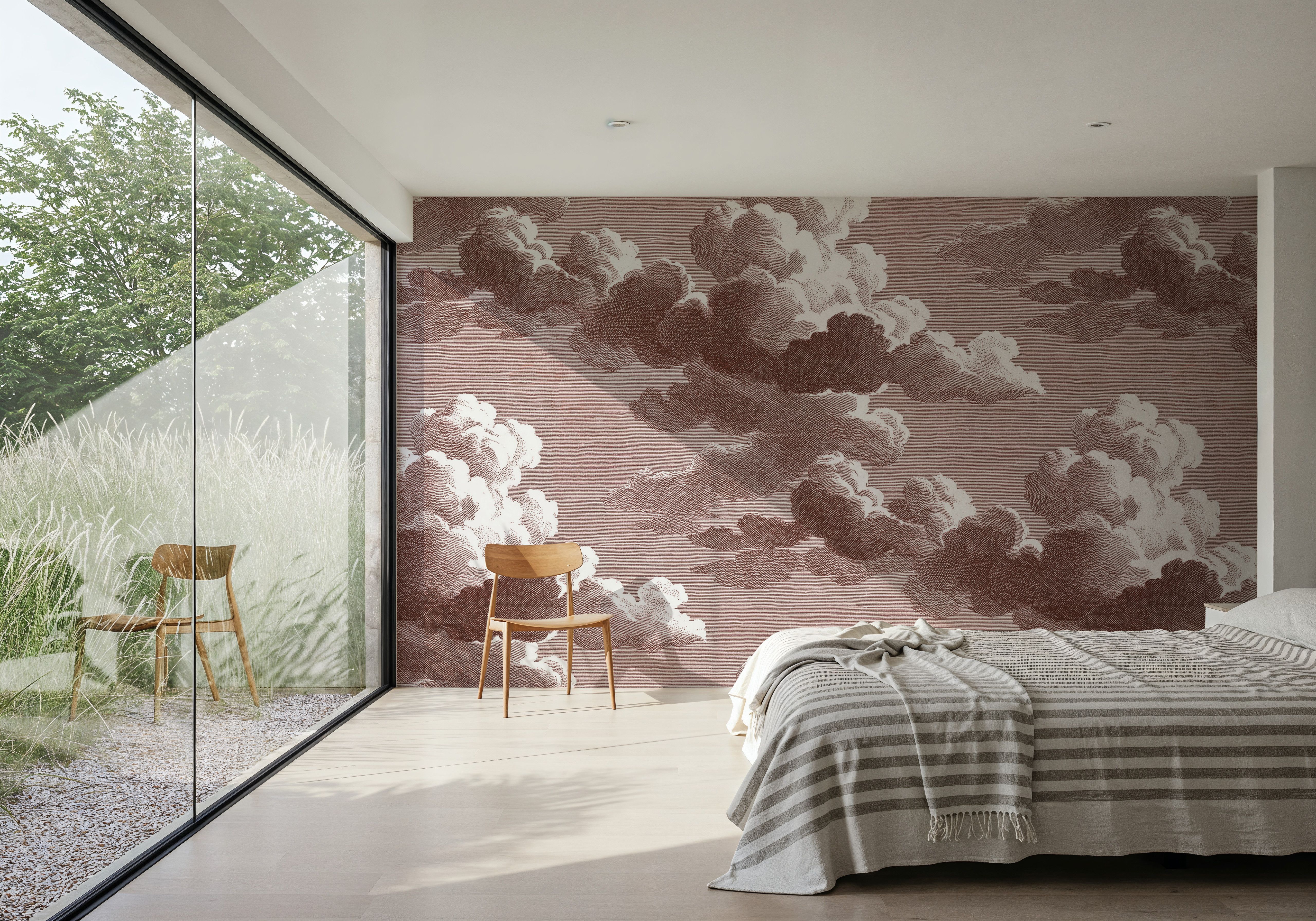 Intaglio Clouds, Chocolate