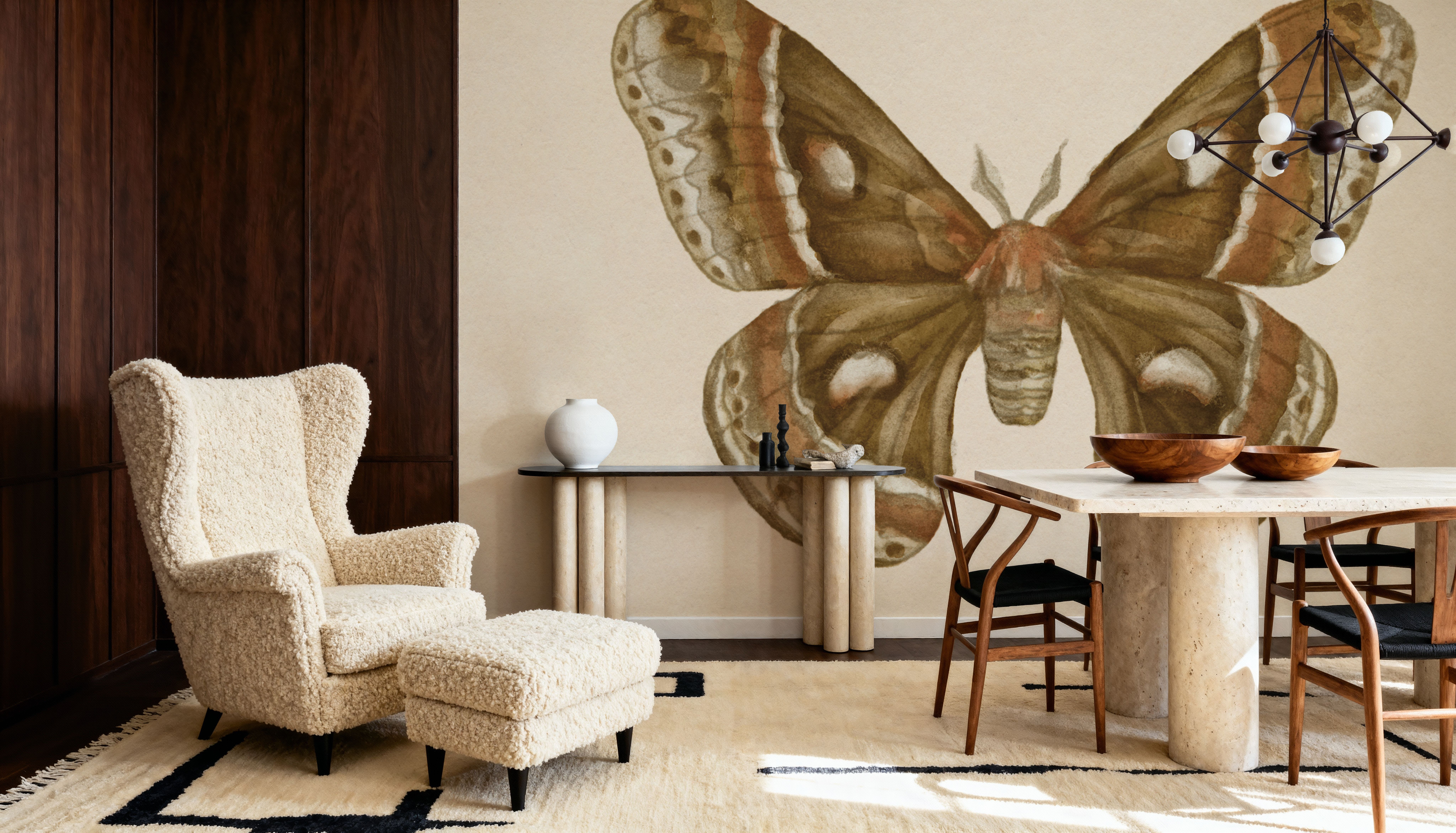 Spooky Halloween Moth I